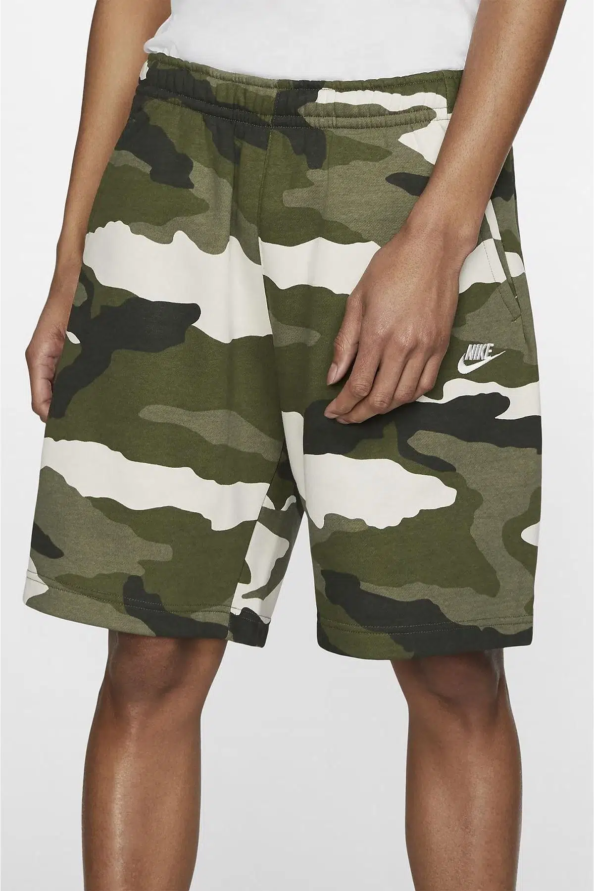 Nike Sportswear French Terry Camo, Kamuflaj Şort