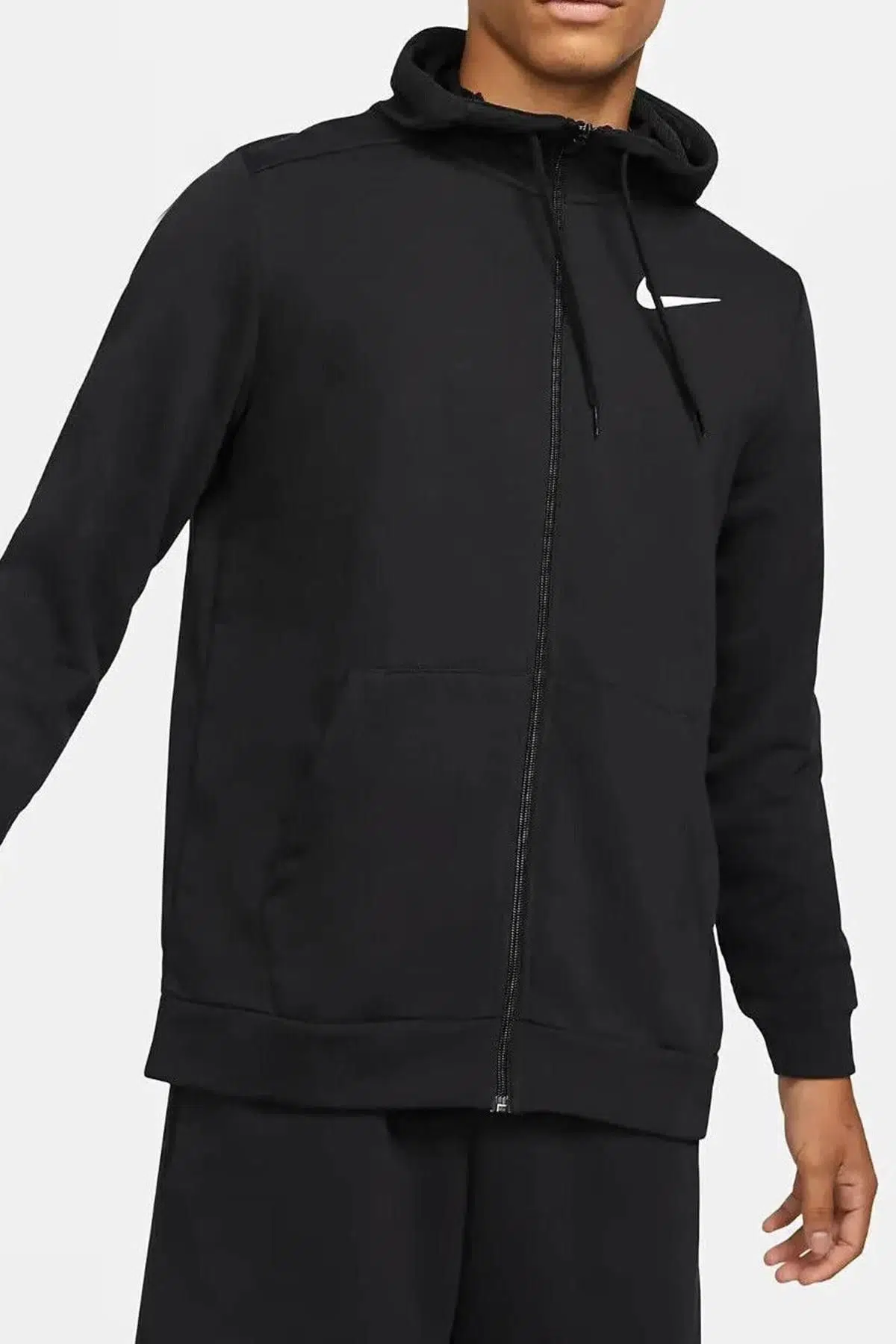 Nike Sportswear Hoodie Full Zip Men's Kapüşonlu Siyah Sweatshirt