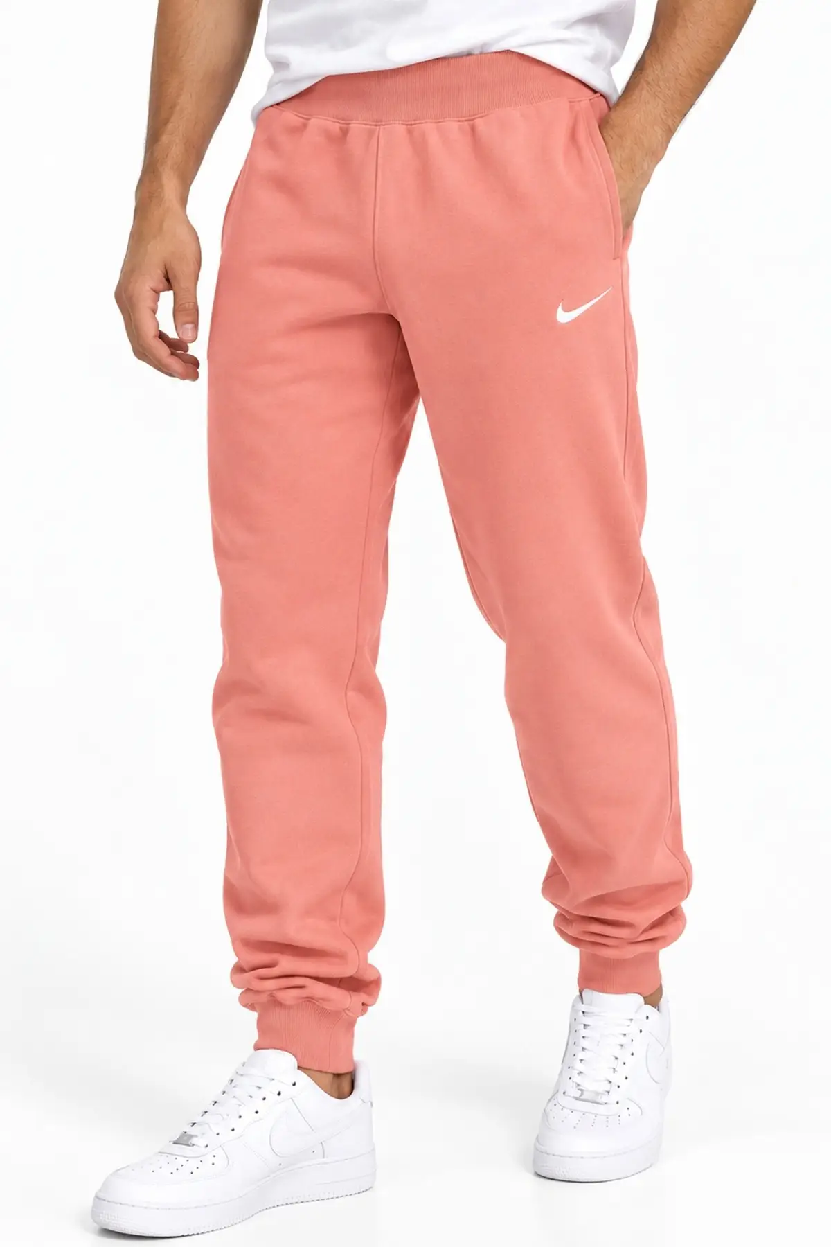 CZ2854-606 Nike Sportswear Loose Fit Pants Erkek Bol Kesim Eşofman Altı Pembe
