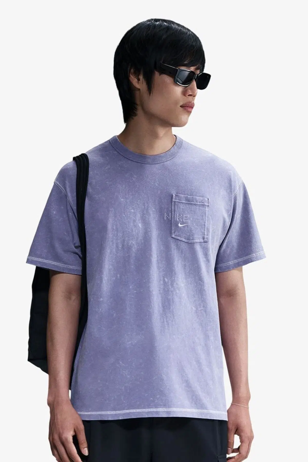 Nike Sportswear Max90 Loose Fit Mens Tee Bol Kesim Erkek Tişört Mor