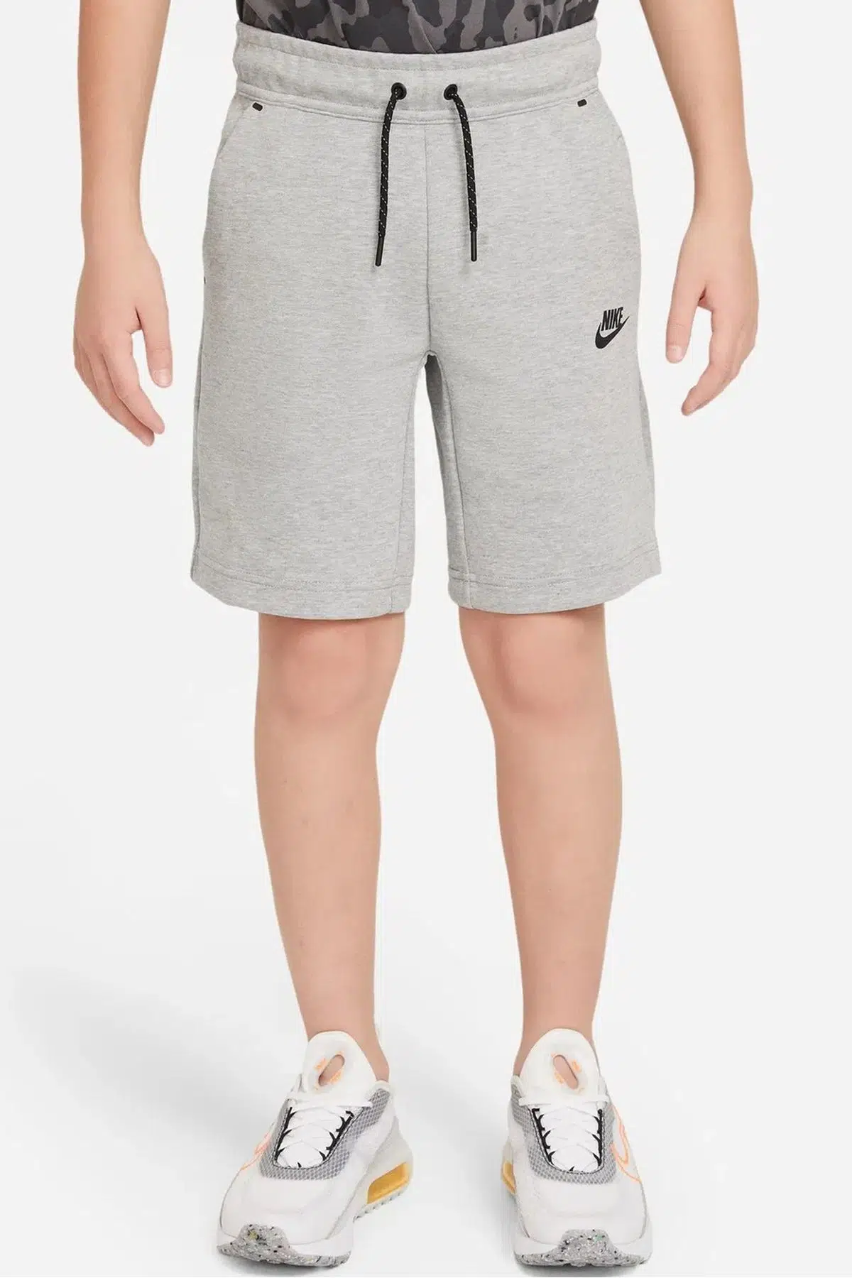 Nike Sportswear Tech Fleece Boys Short Erkek Çocuk Pamuklu Şort Gri