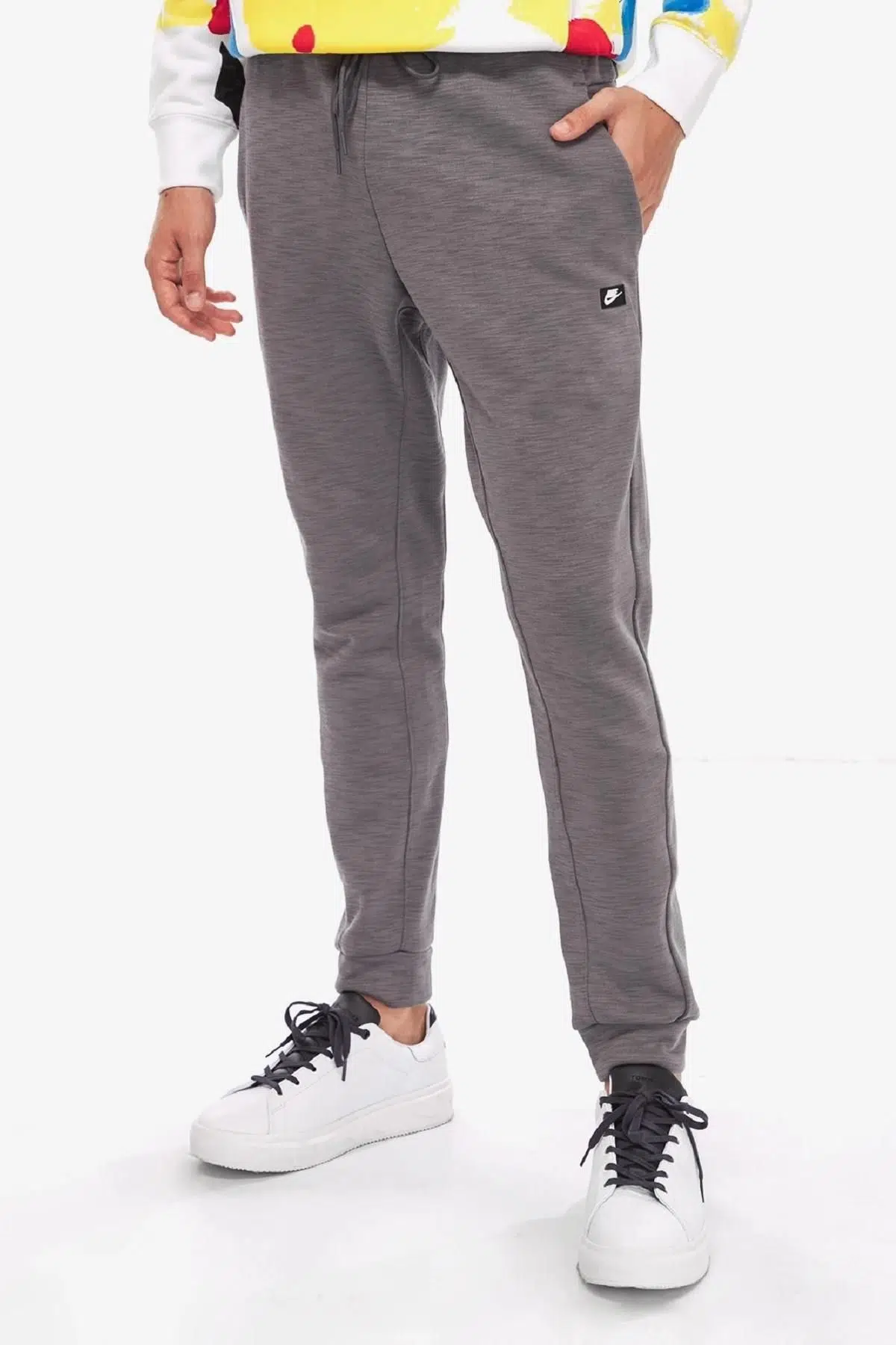 Nike Sportswear Optic Joggers Gri Erkek Eşofman Altı