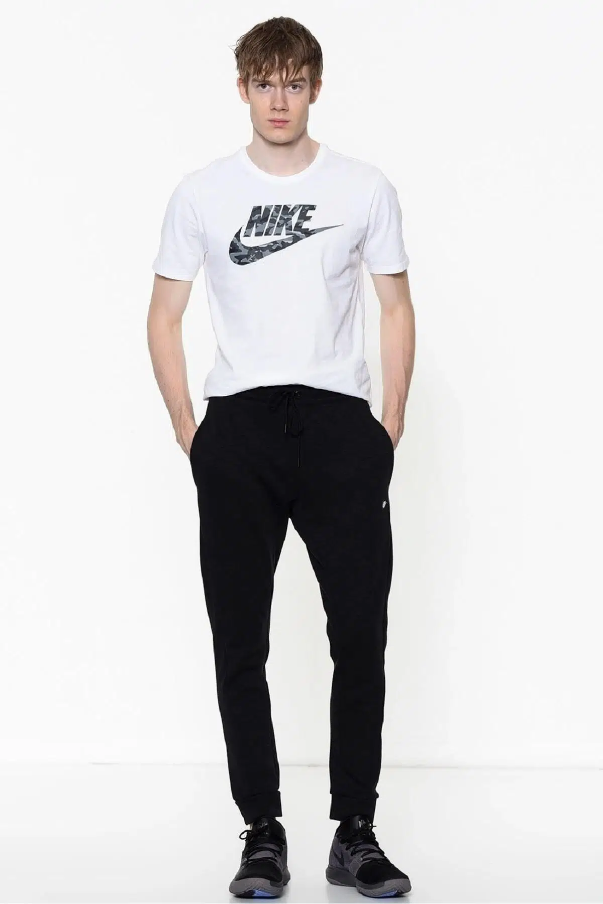 Nike Sportswear Optic Joggers Siyah Erkek Eşofman Altı