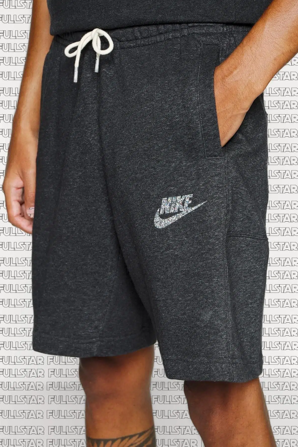 Nike Sportswear Revival Fleece Short Hybrid Black Erkek Şort Siyah