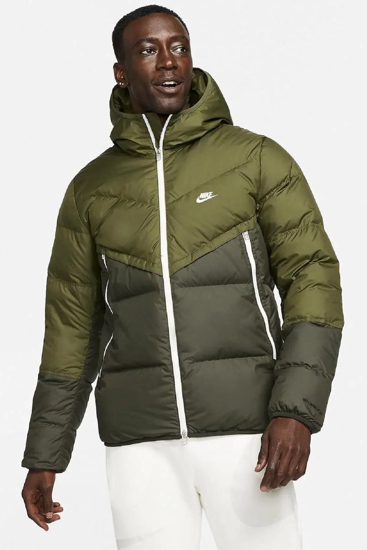 Nike Sportswear Storm Fit Windrunner Full Zip Jacket Kaz Tüyü Haki Yeşil Mont
