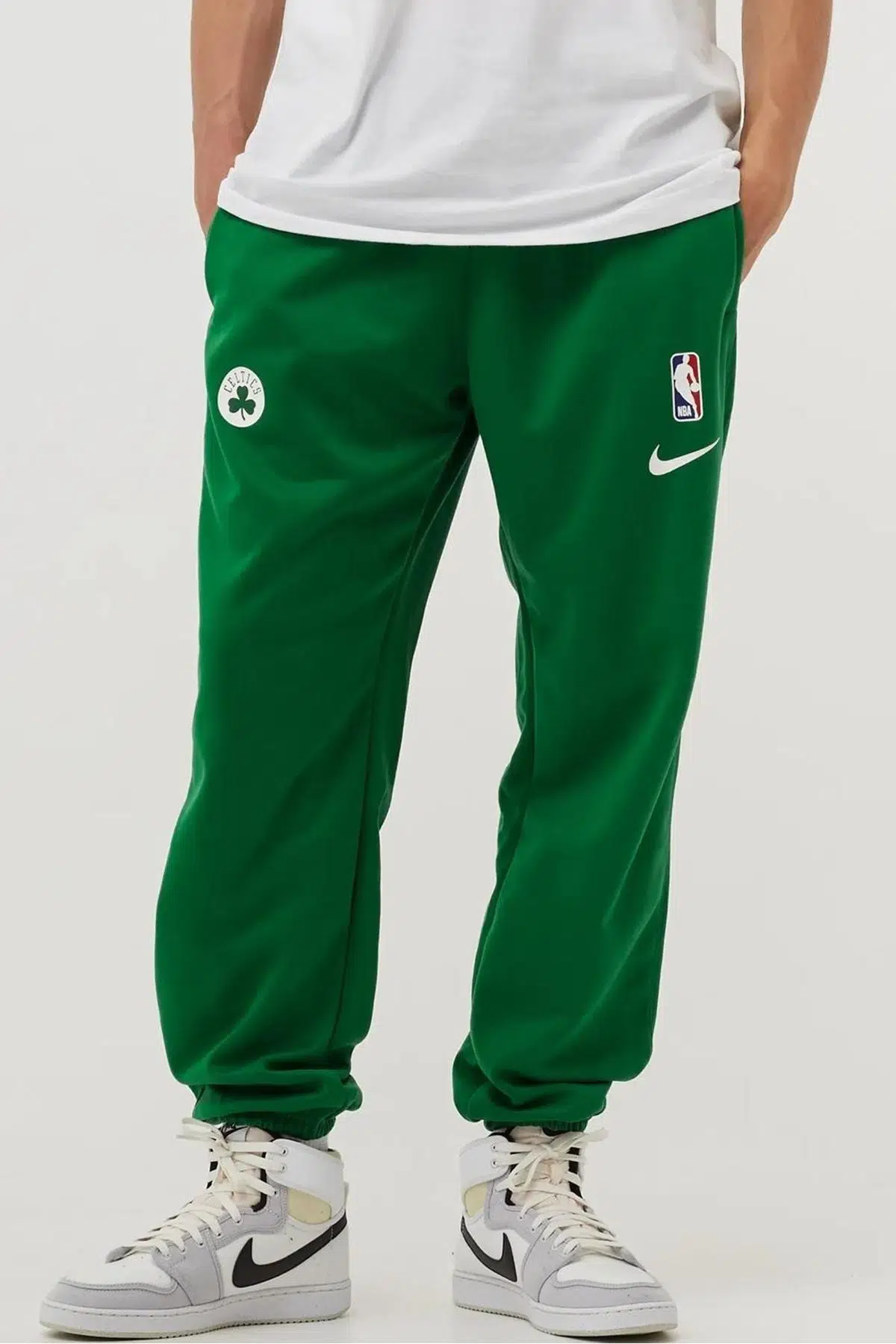Nike Boston Celtics Spotlight Dri Fit NBA Jogger Erkek Eşofman Altı Yeşil