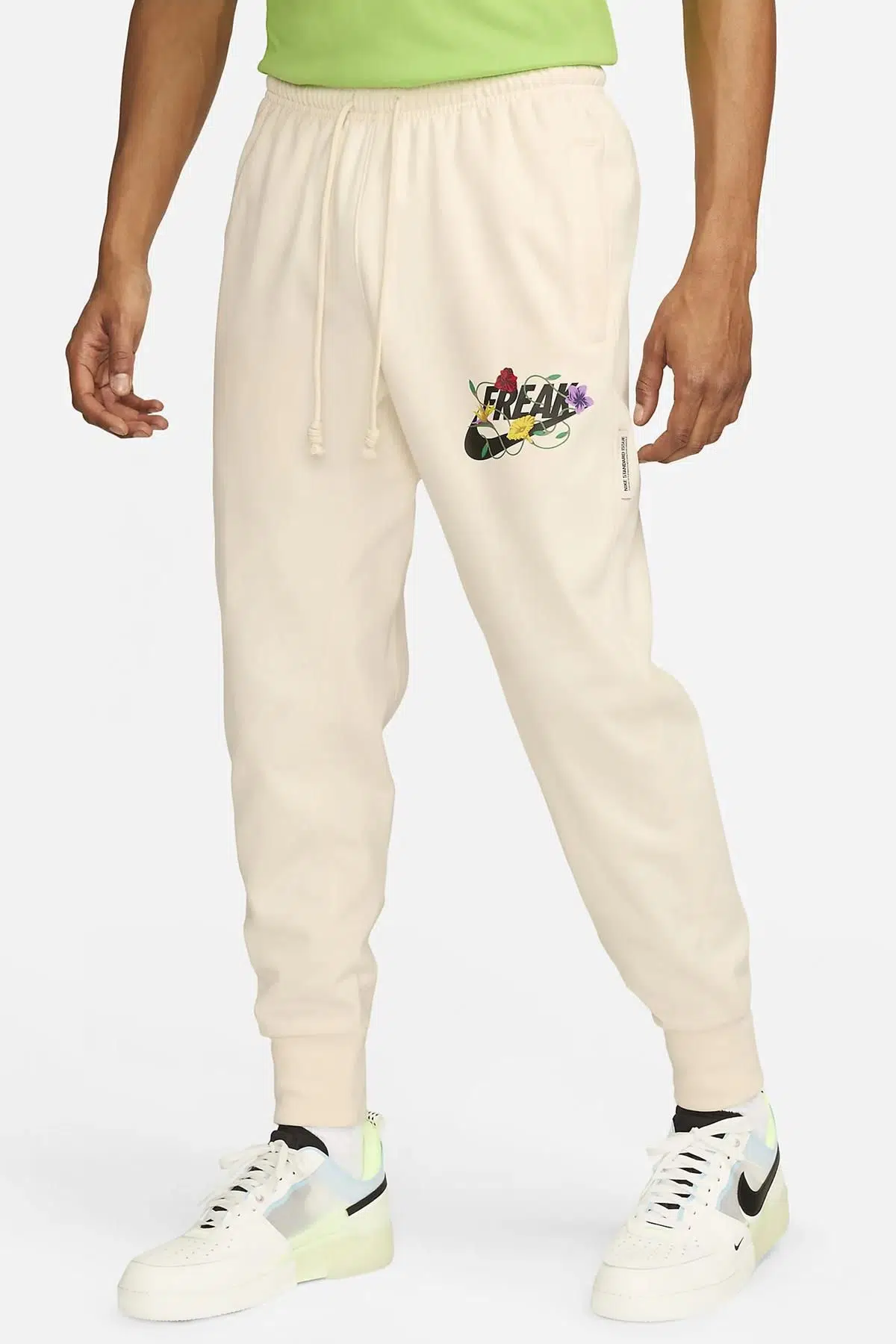 Nike Giannis Dri Fit Jogger Erkek Eşofman Altı Krem
