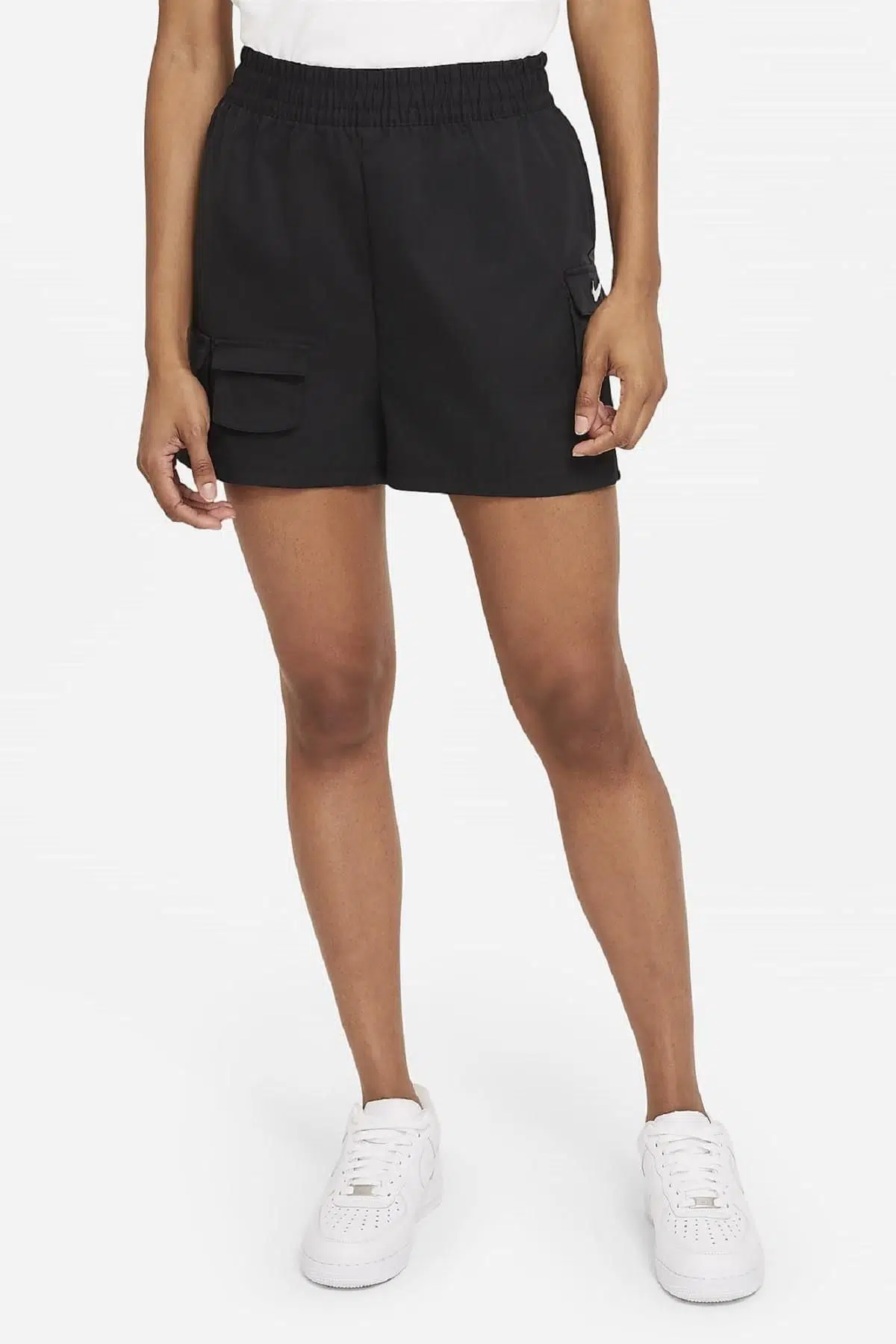 Nike Sportswear Swoosh Cargo Shorts Siyah Kargo Şort