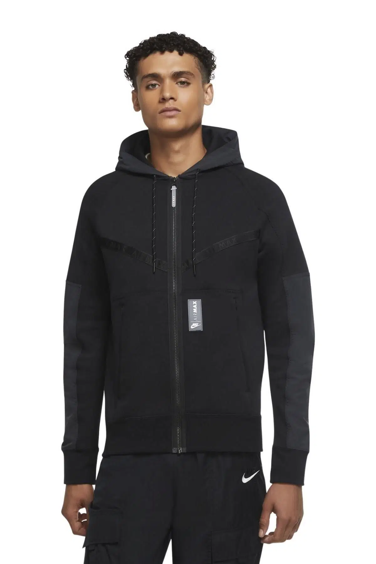 Nike Air Max Full-Zip Fleece Hoodie Sweatshirt Kapüşonlu