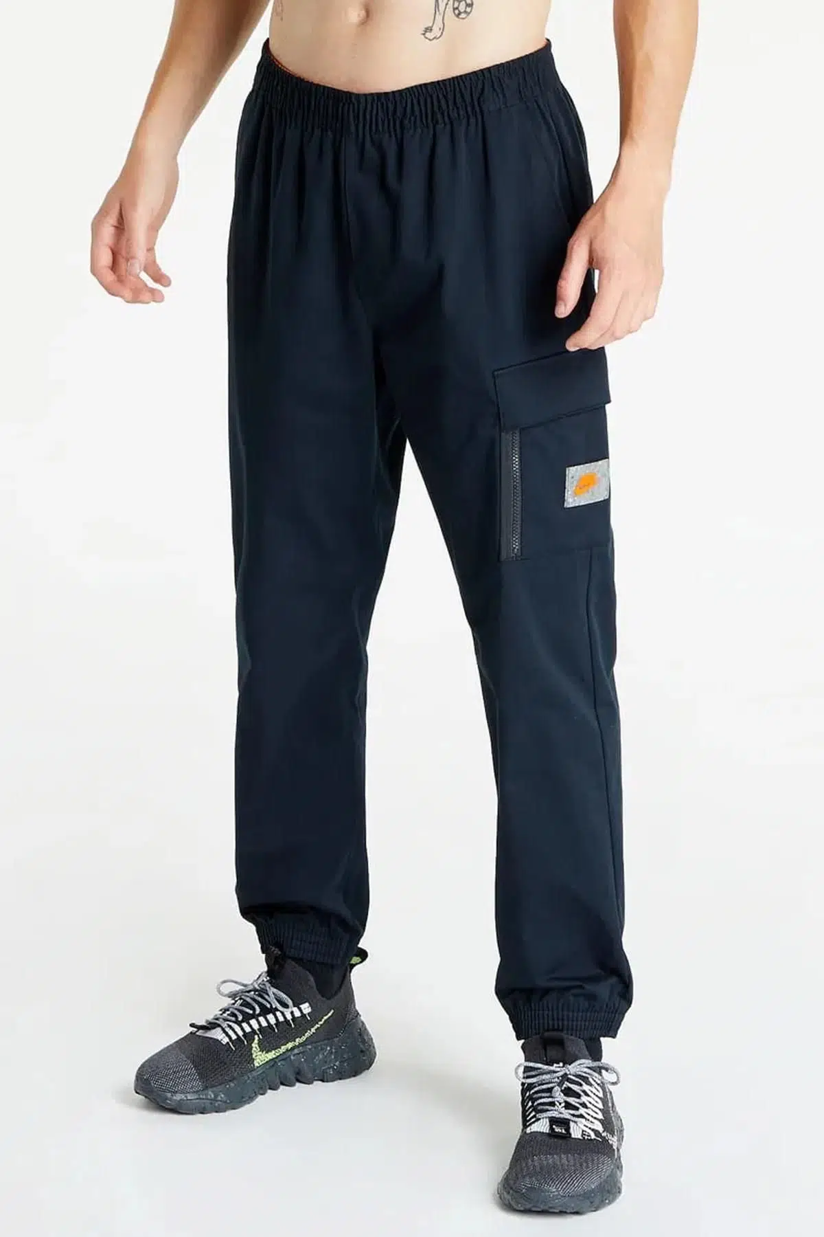 Nike Sportswear Cargo Woven Jogger Pant Erkek Kargo Cepli Bol Kesim Eşofman Altı Siyah