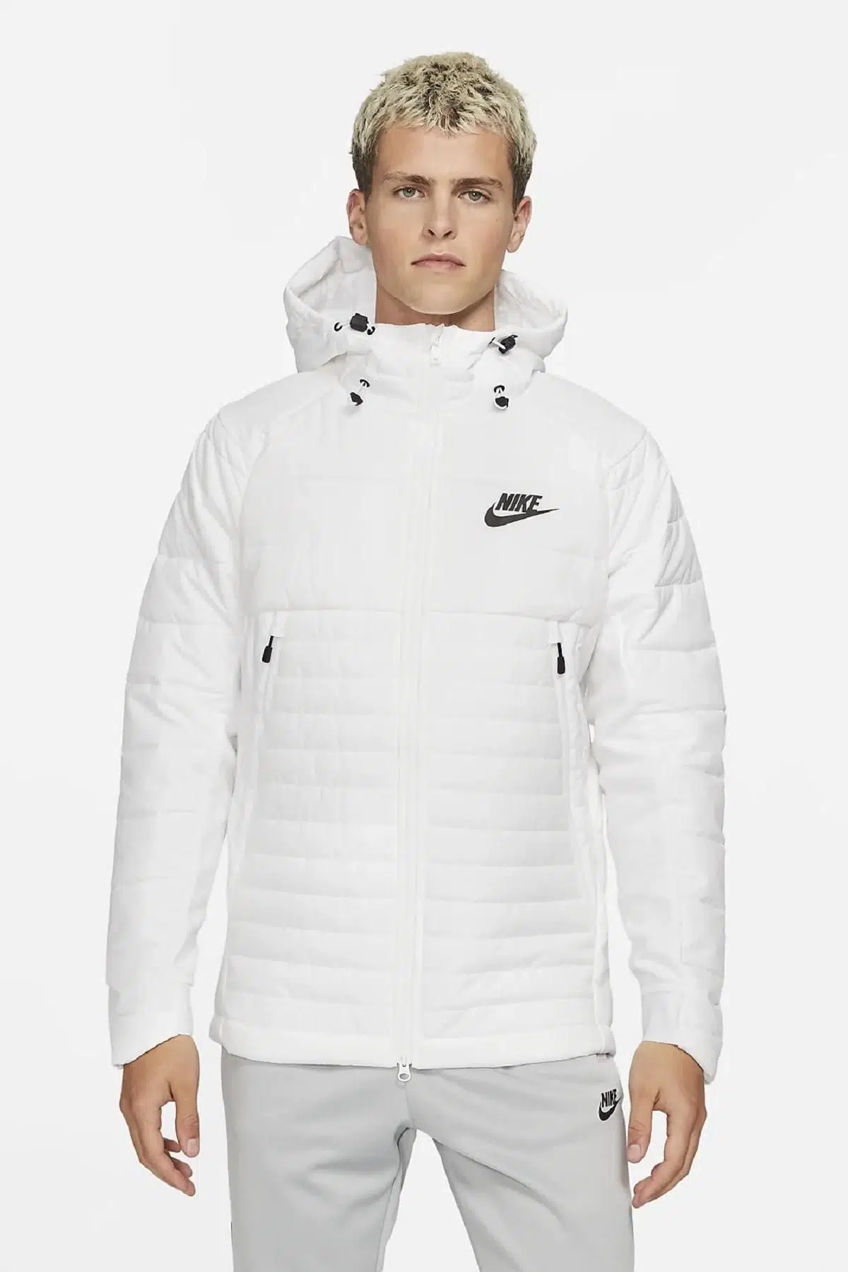 Nike Sportswear Synthetic Fill Full Zip Hoodie Erkek Ceket Mont