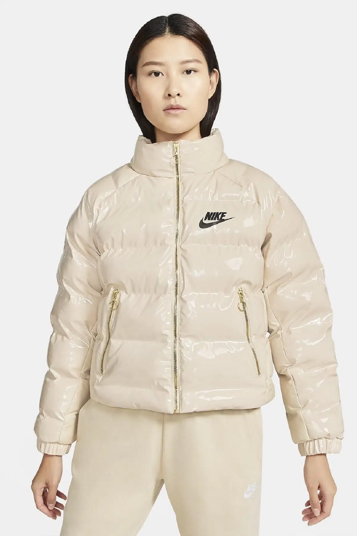 Nike Sportswear Icon Clash Synthetic Fill Jacket Kısa Kadın Şişme Mont 