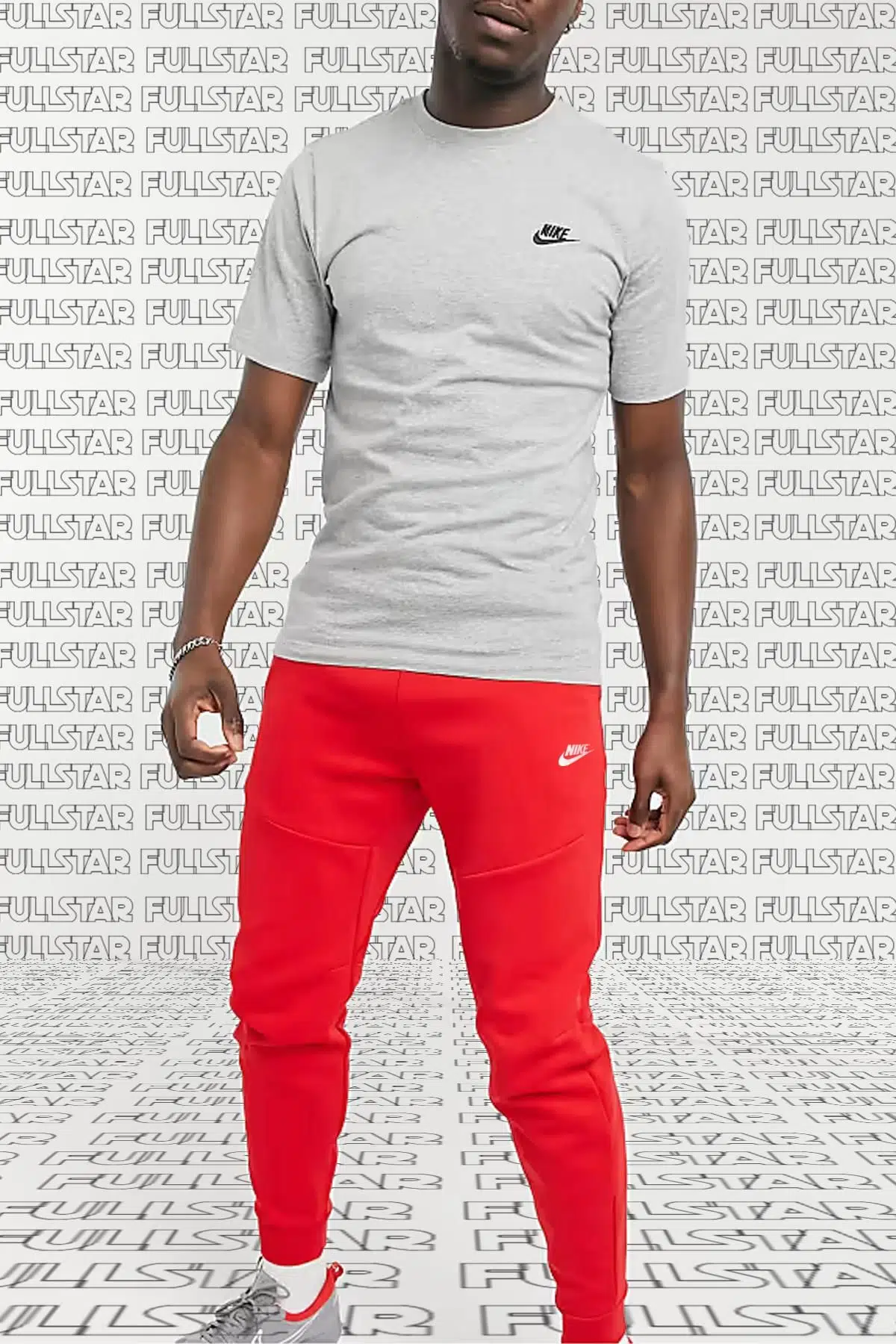 Nike Sportswear Tech Fleece Mens Jogger Red Erkek Eşofman Altı Kırmızı