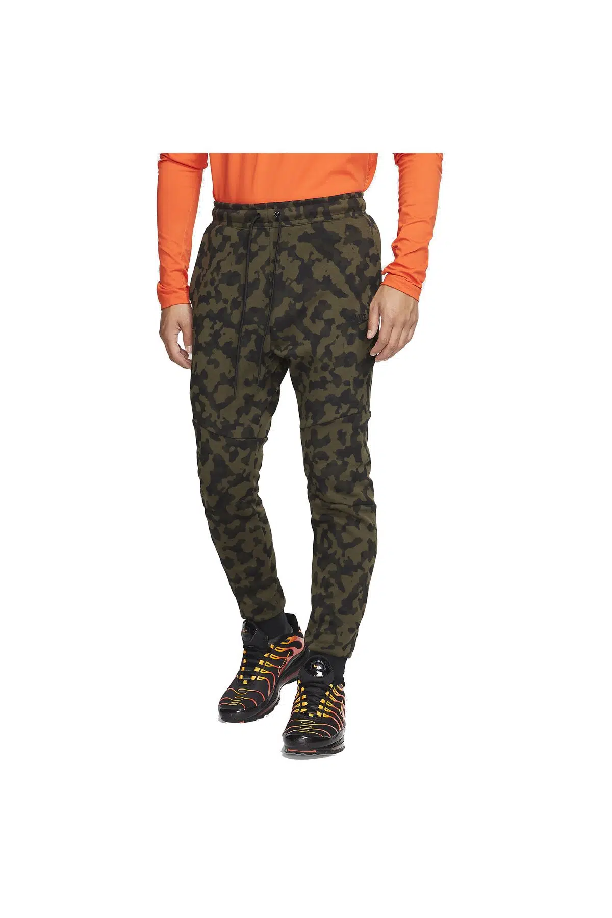 Nike Sportswear Tech Fleece Printed Joggers Erkek Eşofman Altı CJ5981-222