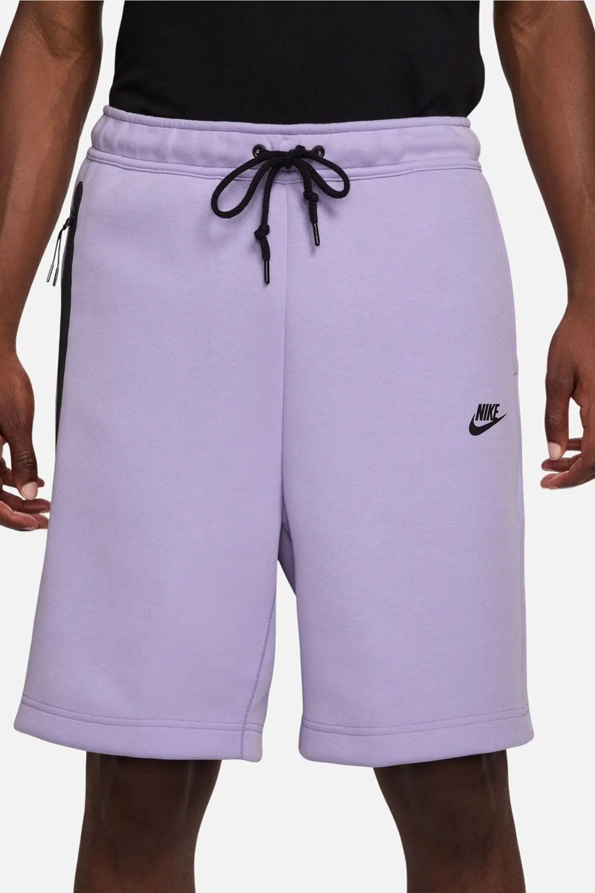 Nike Sportswear Tech Fleece Shorts Günlük Pamuklu Spor Şort Lila