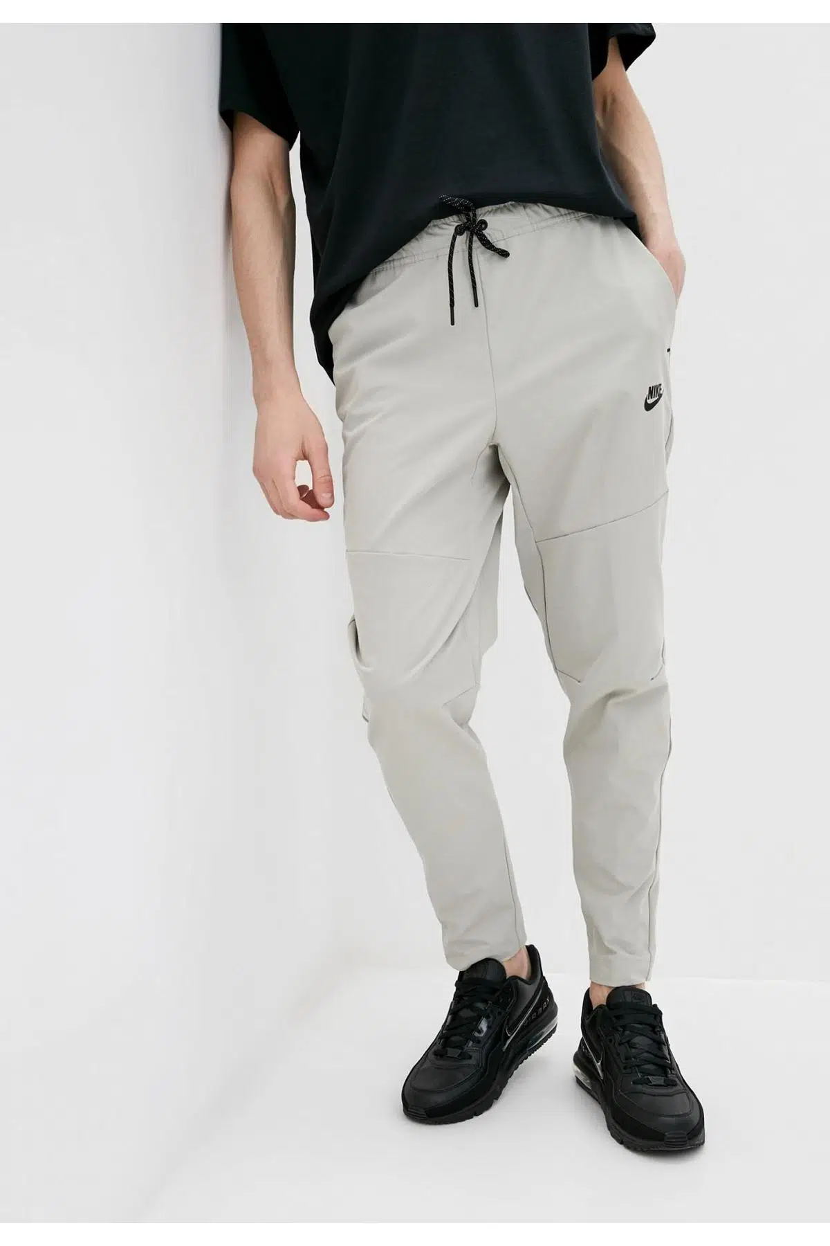 Nike Sportswear Erkek Dokuma Eşofman Altı Bej