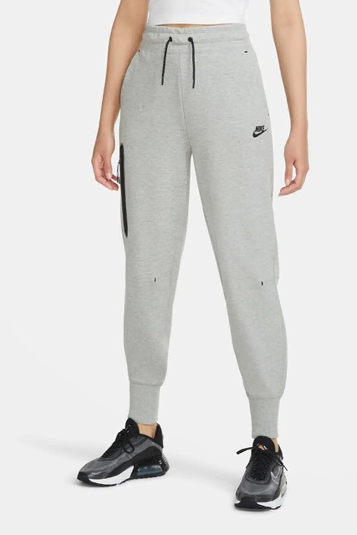 Nike Sportswear Tech Fleece Trousers Kadın Gri Eşofman Altı 