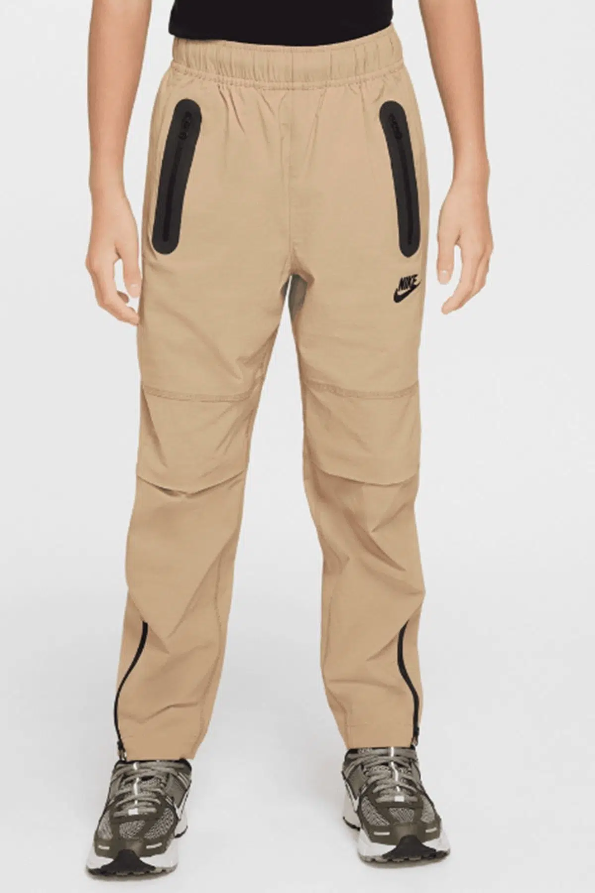 Nike Sportswear Tech Woven Kids Pant Fermuar Cepli Çocuk Eşofman Altı Taba
