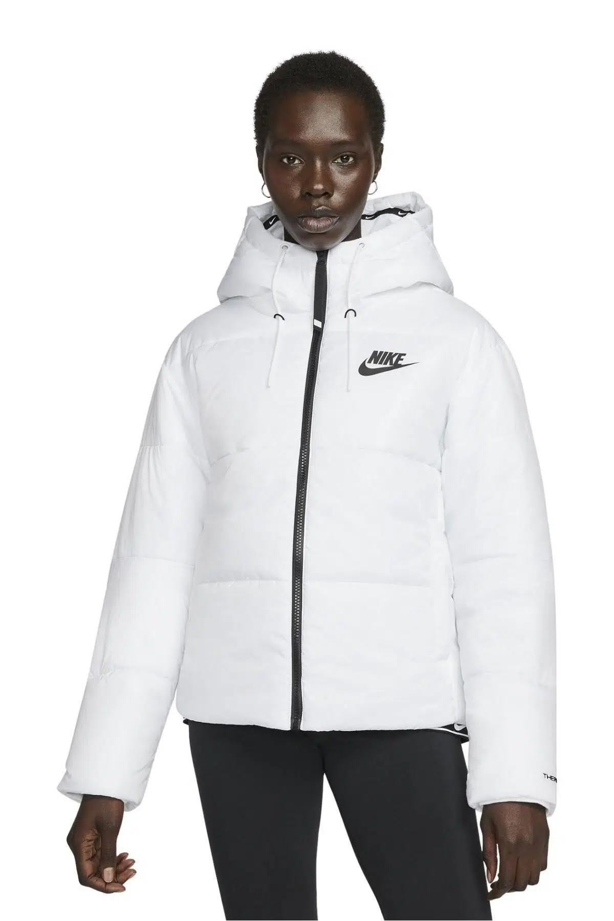 Nike Sportswear Therma-Fit Repel Classic Tape Full-Zip Beyaz Mont