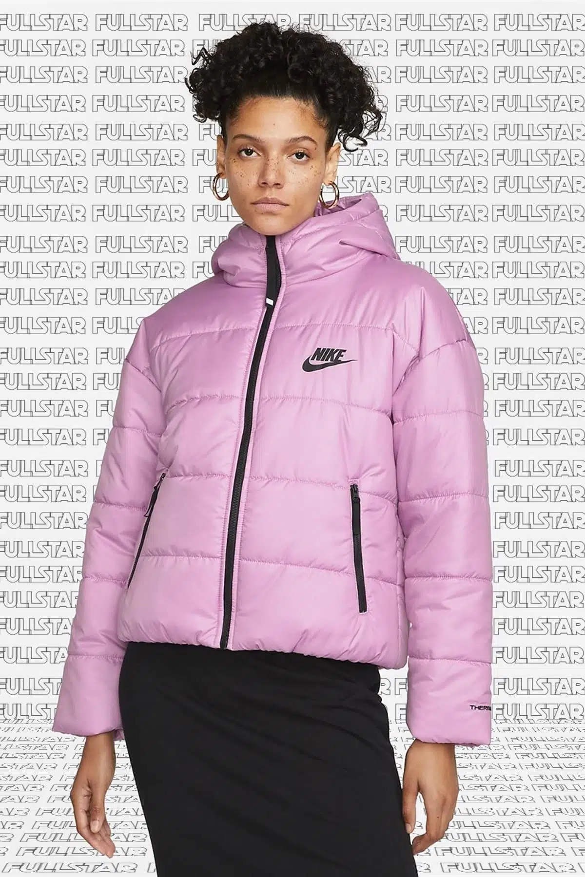 Nike Sportswear Therma Fit Repel Synthetic Fill Jacket Kadın Mont Mor