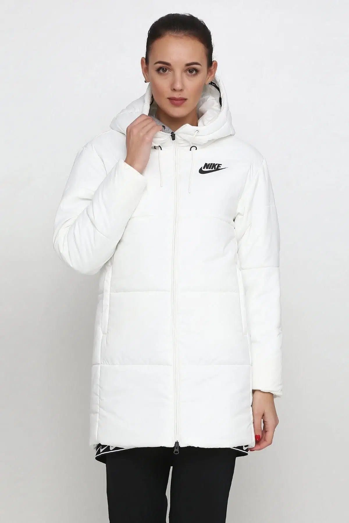 Nike Sportswear Thermore Synthetic Fill Parka Uzun Beyaz Mont