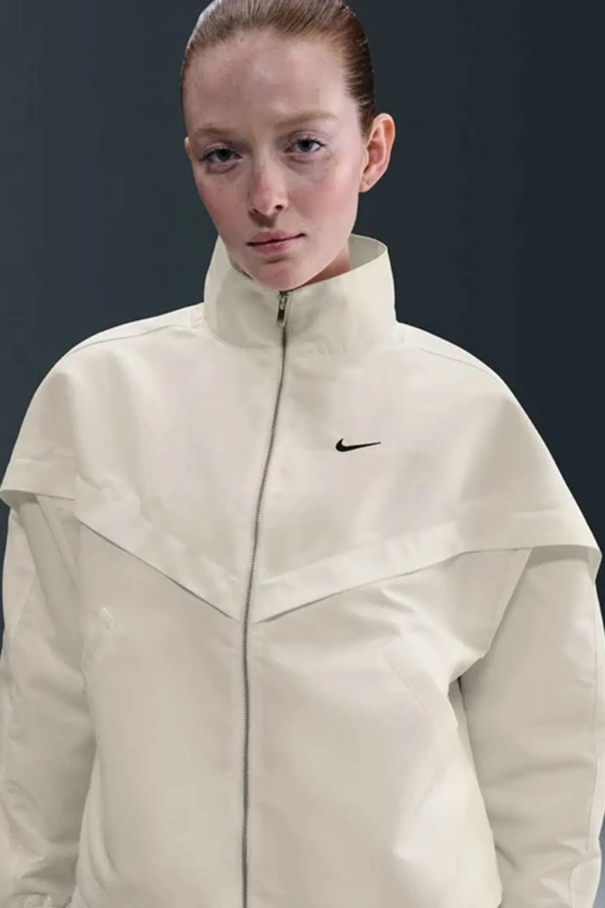 Nike Sportswear Windrunner Womens Shine Jacket Kadın Günlük Ceket Krem