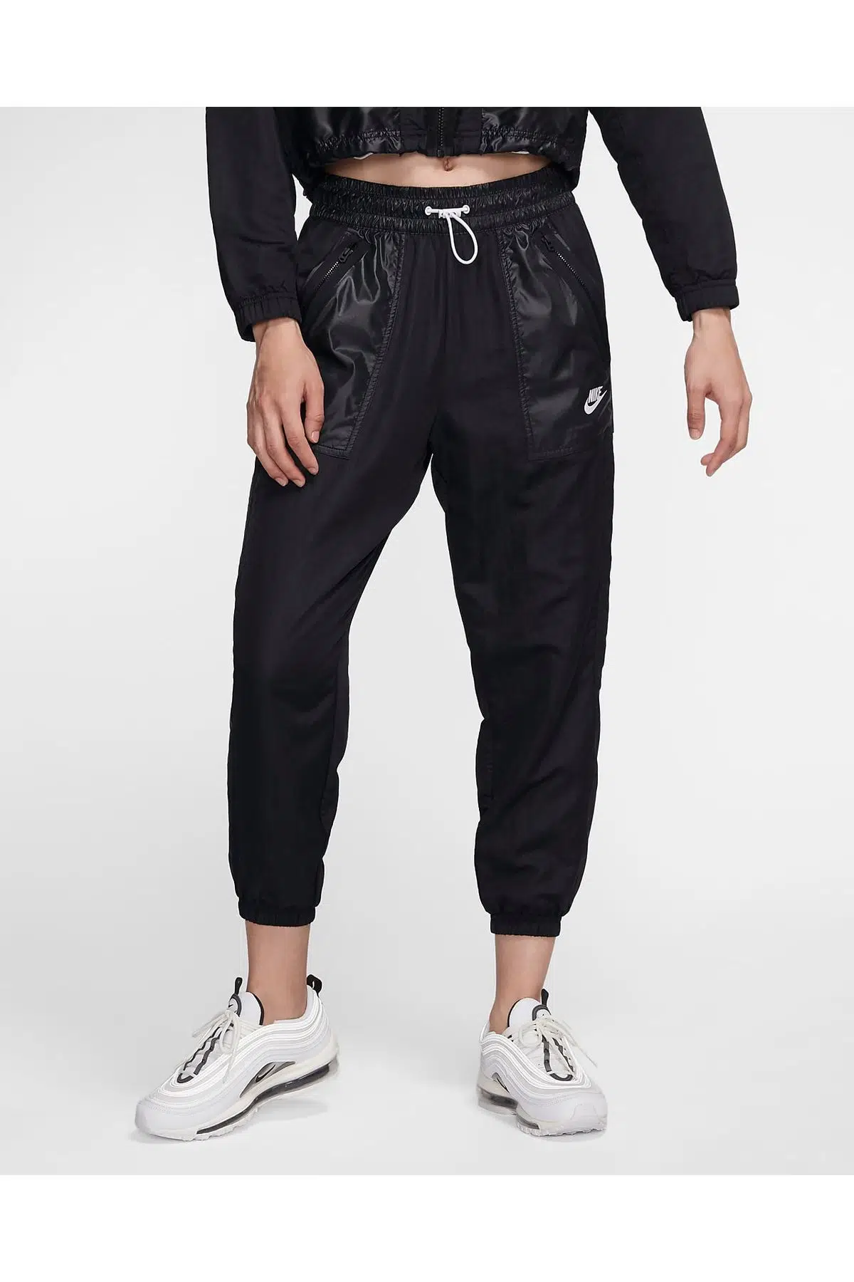 Nike Sportswear Woven Cargo Trousers Kadın Pantolon - Siyah