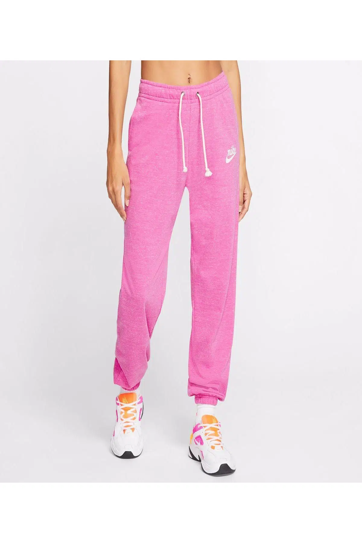 Nike Sportswear Yumuşak, İnce, Pembe Eşofman Altı