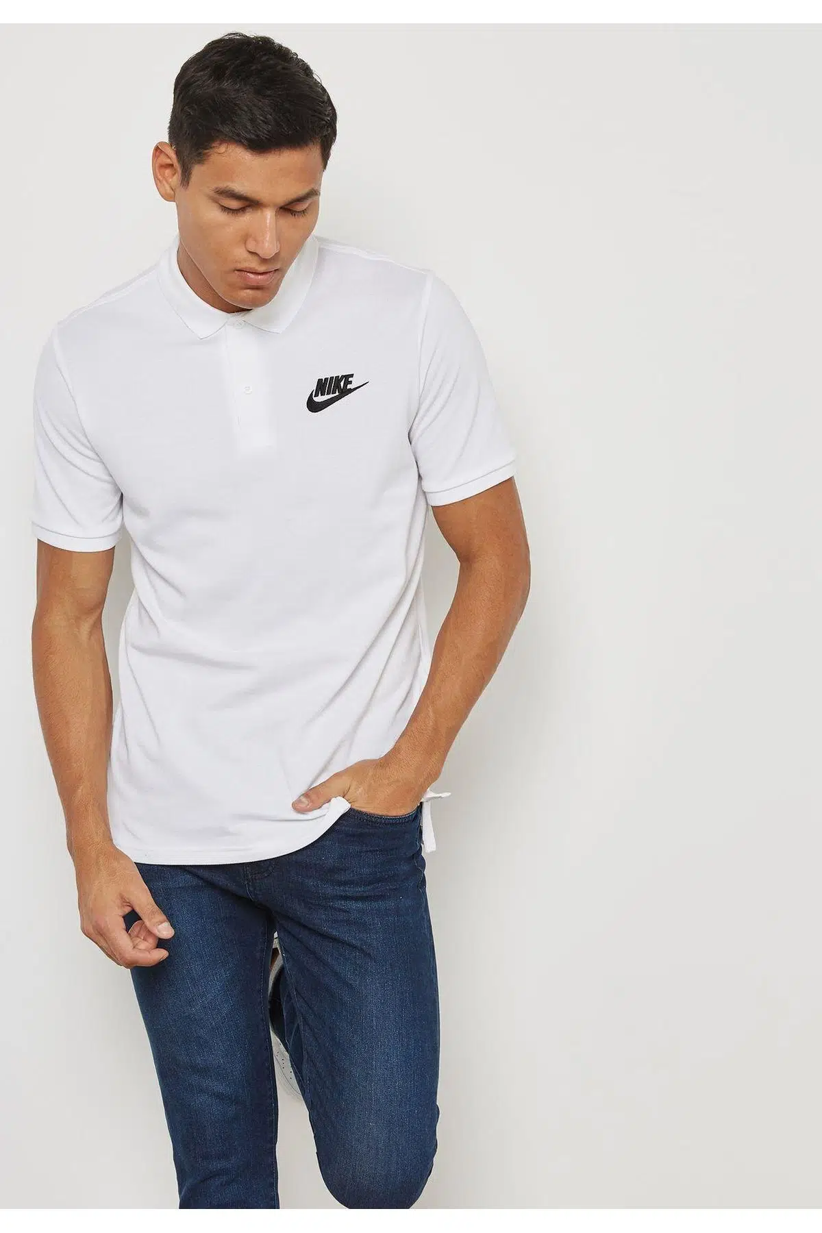 Nike Standart Fit Pamuklu Polo Tişört