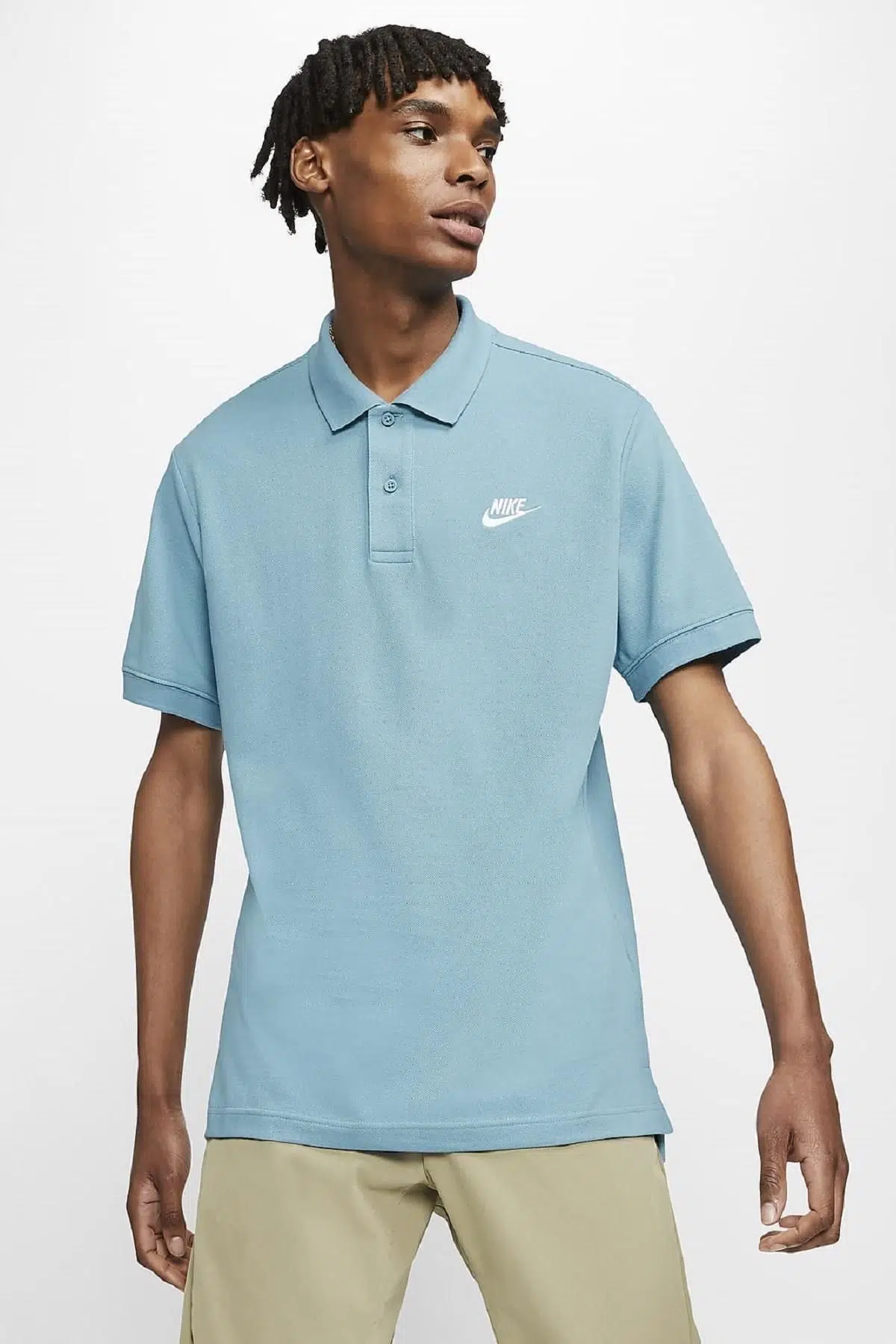 Nike Standart Fit Pamuklu Polo Tişört