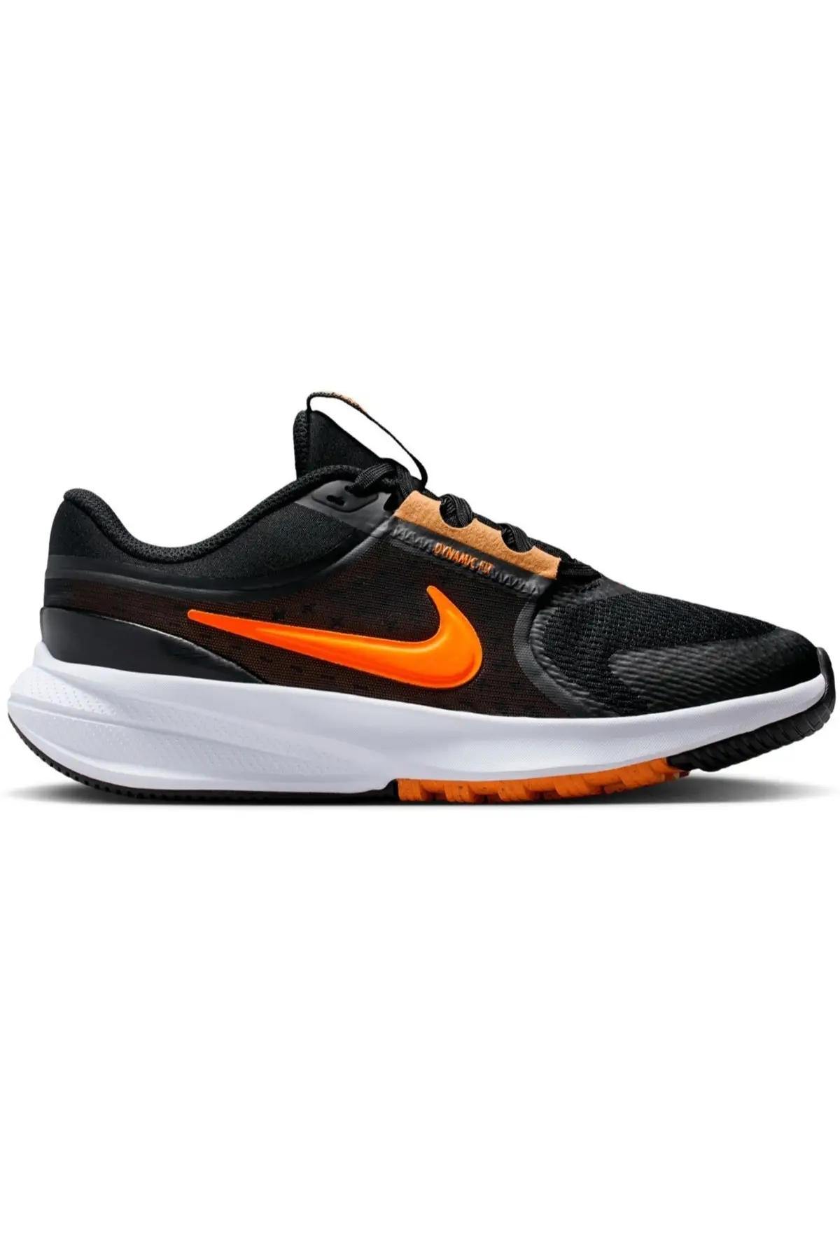 Nike Star Runner 5(GS) Kids Walking Shoes Bağcıklı Çocuk Yürüyüş Koşu Ayakkabısı Siyah Turuncu
