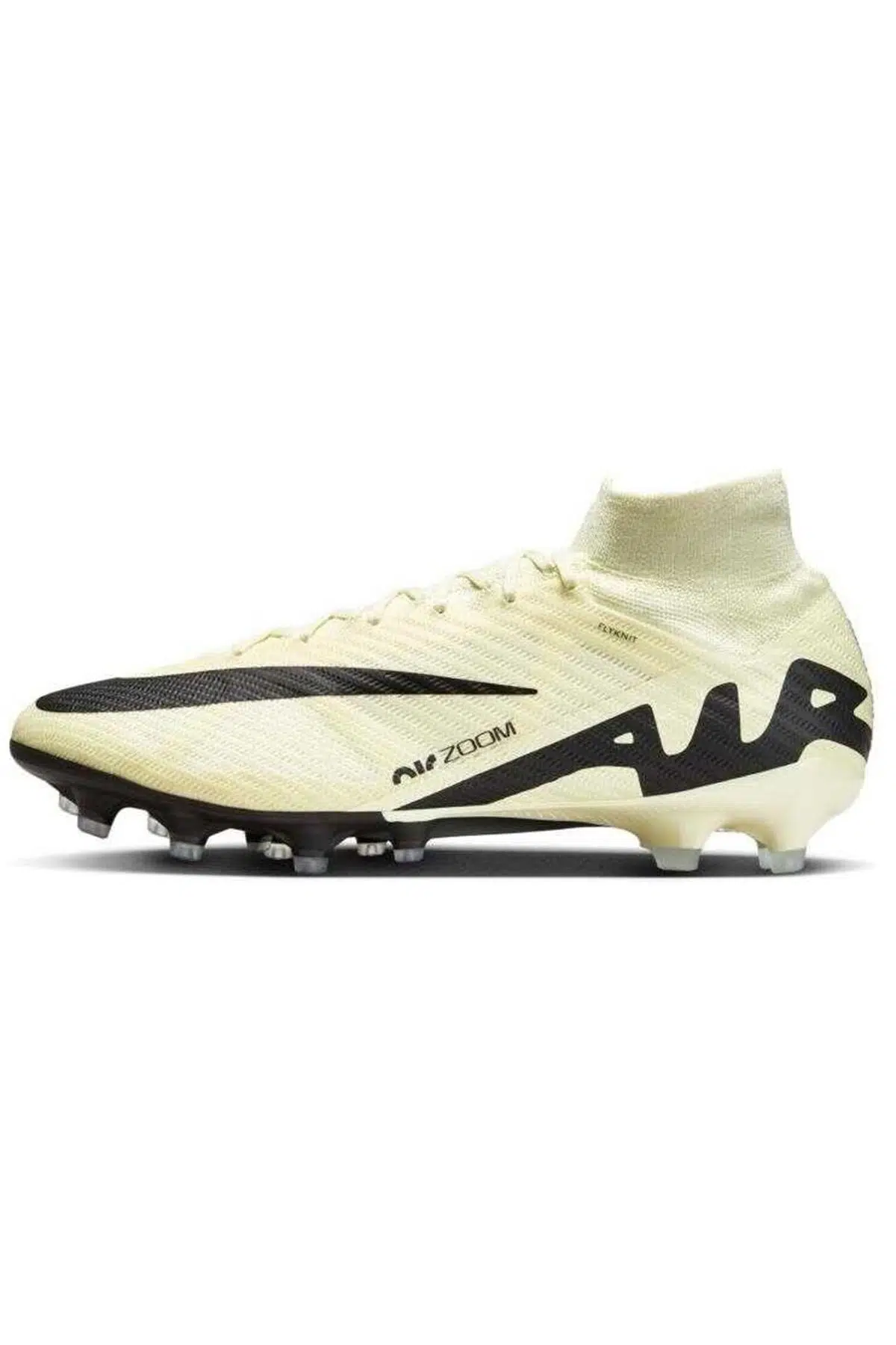 Nike Superfly 9 Elite AG-Pro Mens Football Shoes Profesyonel Çoraplı Erkek Krampon Beyaz