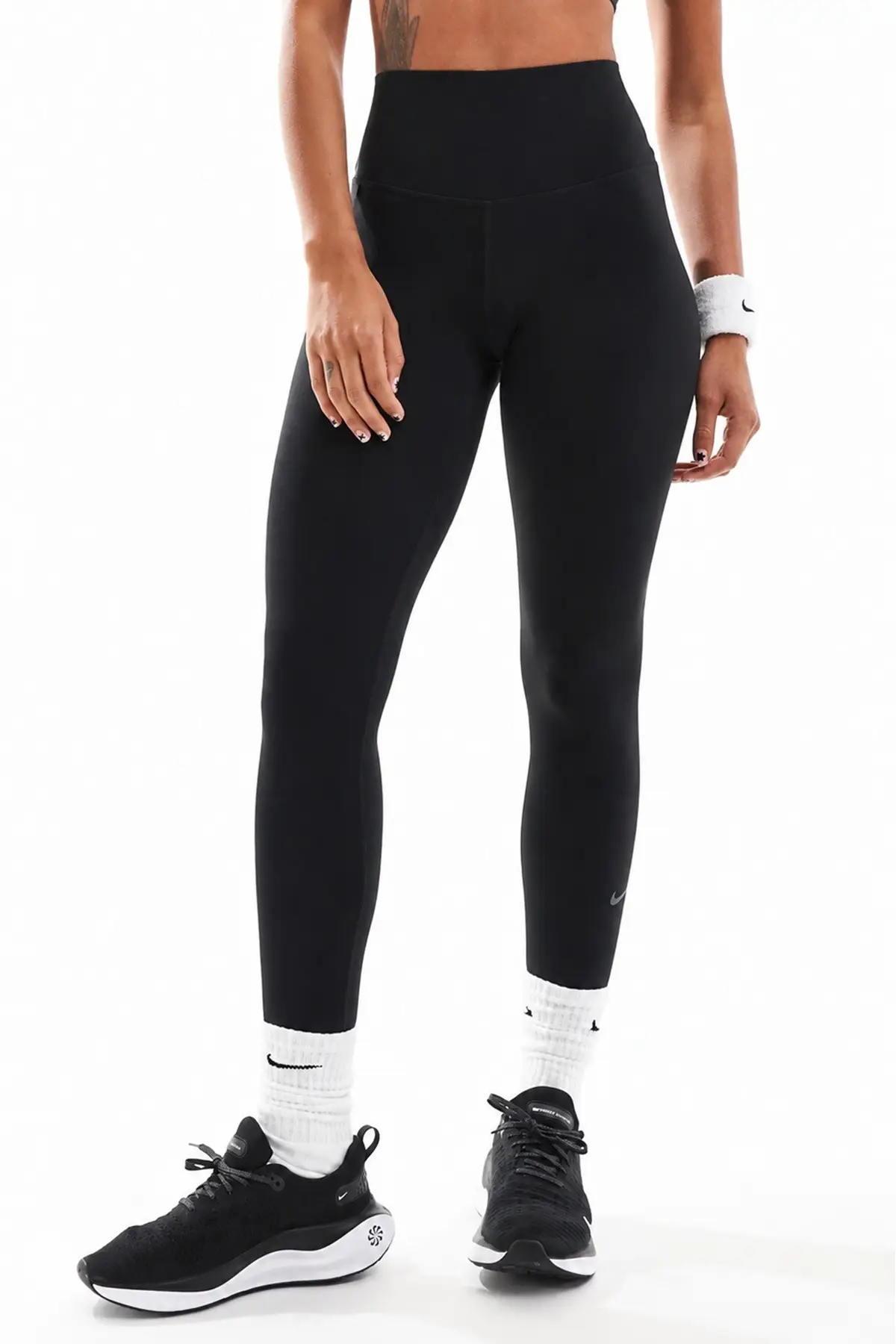 HV2298-010 Nike One Trainning High Rise Leggings Kadın Yüksek Belli Antrenman Taytı Siyah