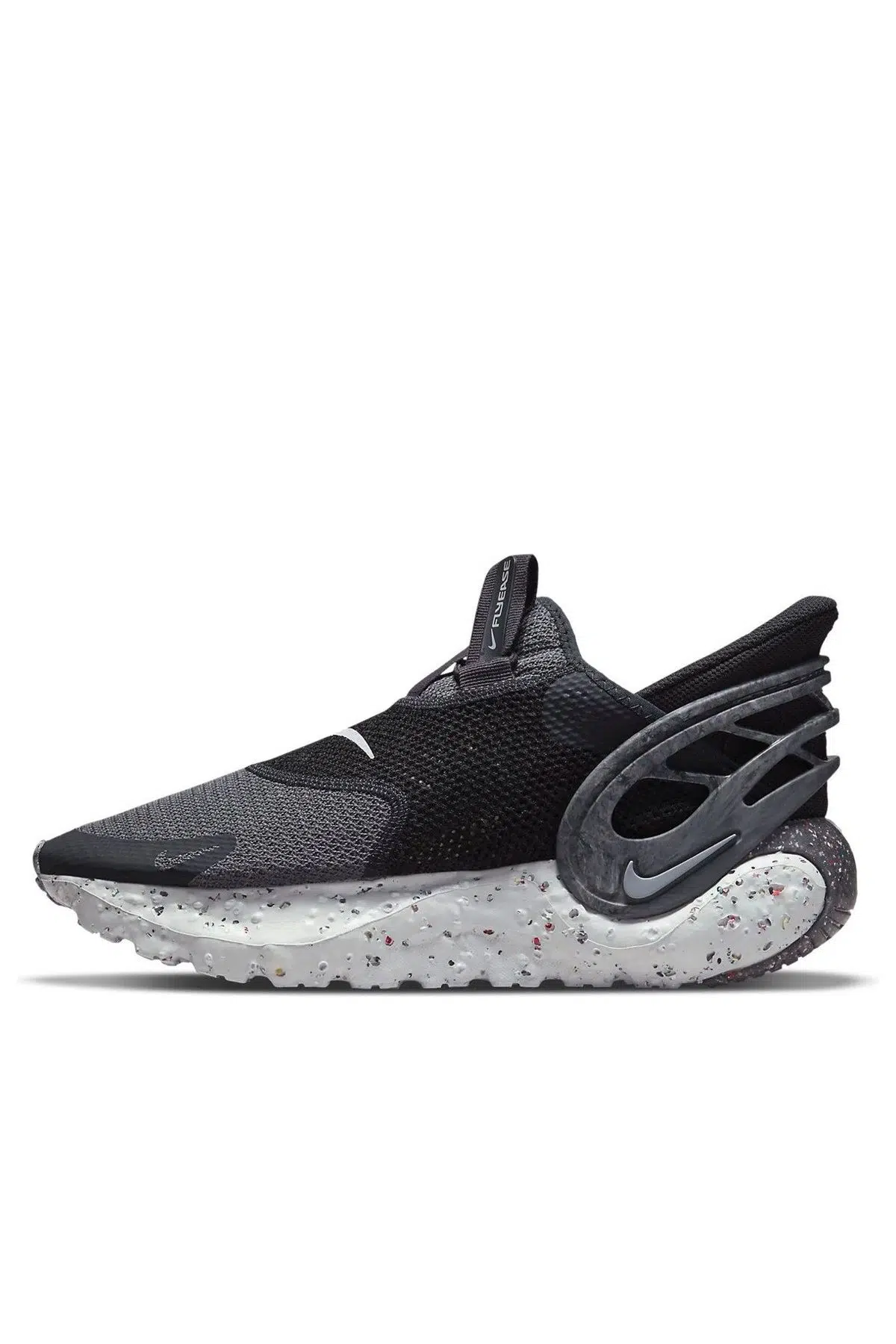 Nike Glide Flyease Mens Sneaker Gray Bağcıksız Kolay Giyilebilir Erkek Günlük Spor Ayakkabı Gri 