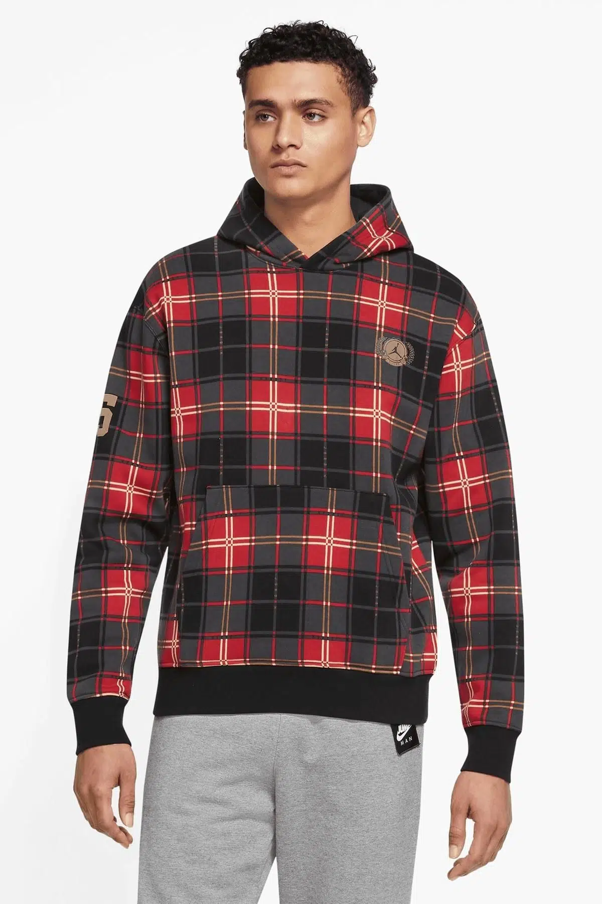 Nike Jordan Essential Holiday Unisex Black Hoodie Kapüşonlu Sweatshirt