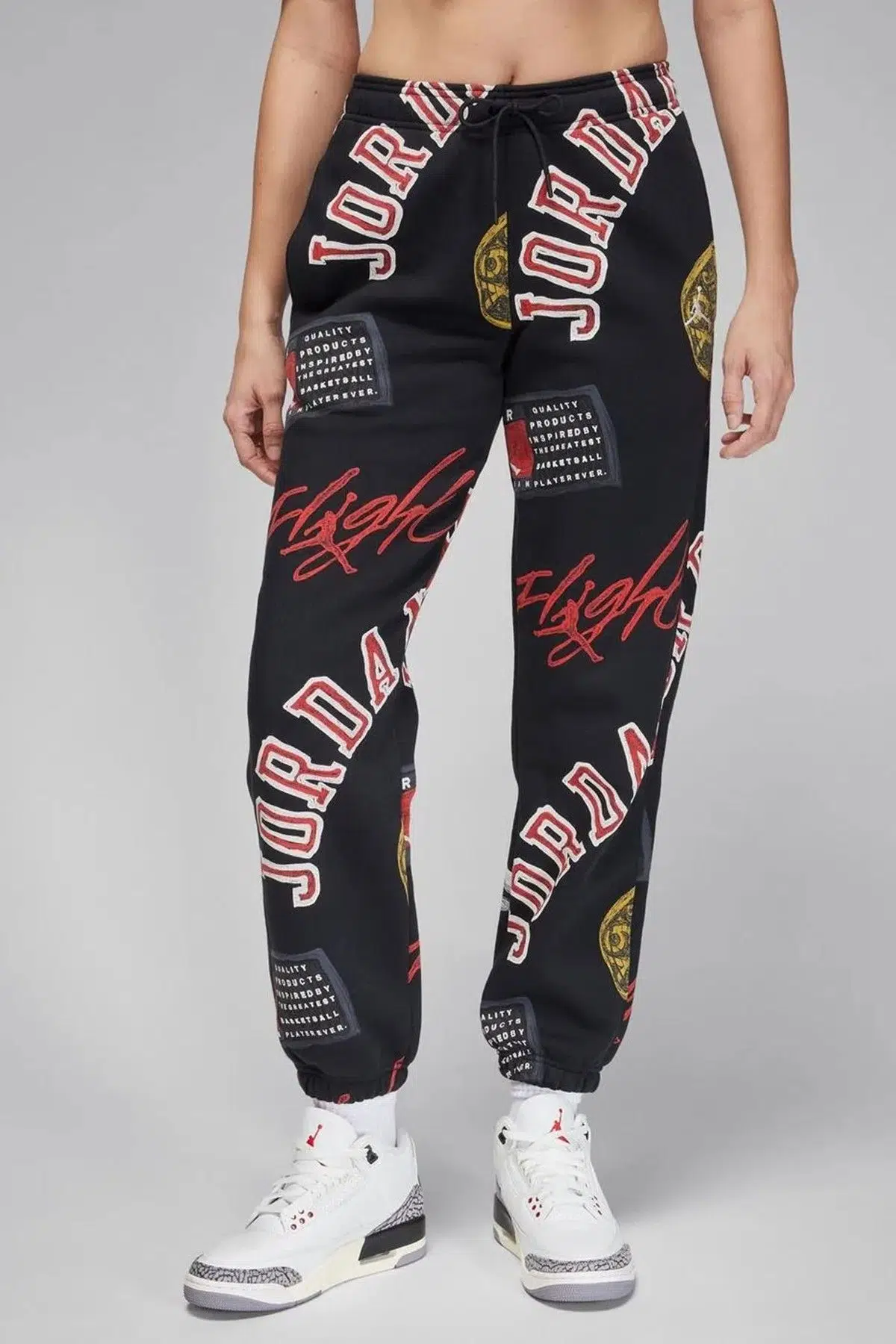 Nike Women's Jordan Brooklyn Fleece Jogger Kadın Eşofman Altı Siyah