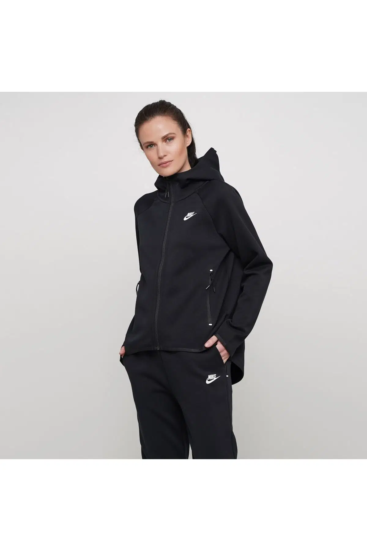 Nike Tech Fleece Hoodie Kapüşonlu Sweatshirt Full Zip BV7565-010