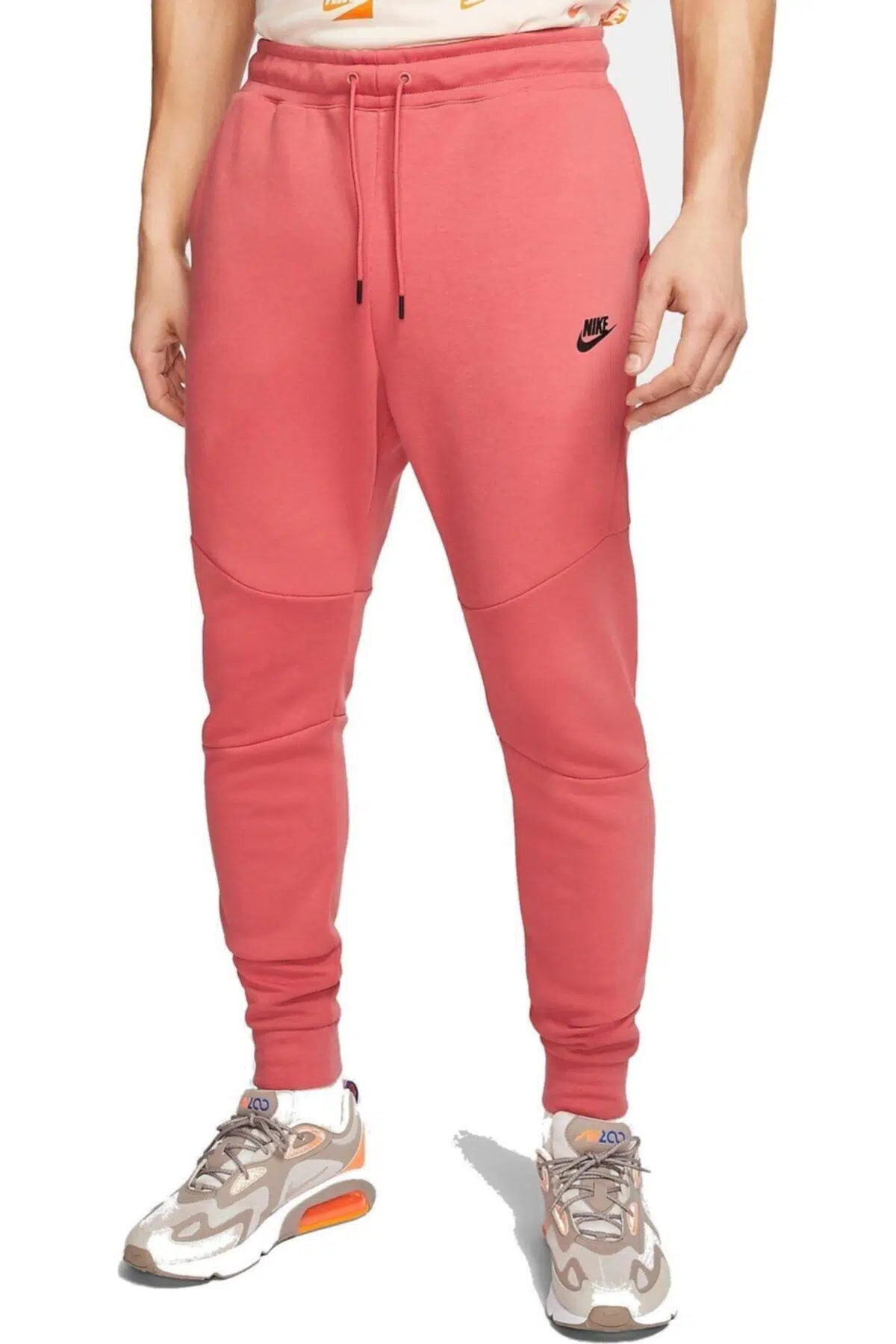 Nike Tech Fleece Joggers Erkek Turuncu Eşofman Altı 805162-603