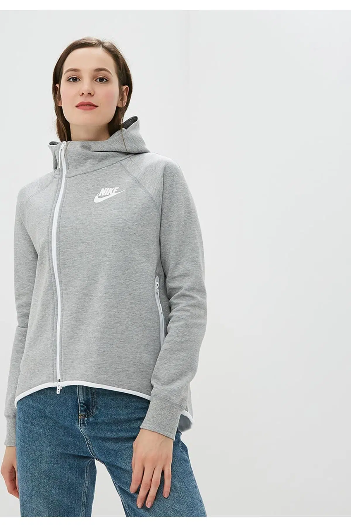 Nike Tech Fleece Kadın Kapüşonlu Sweatshirt LOOSE FIT 930757-063