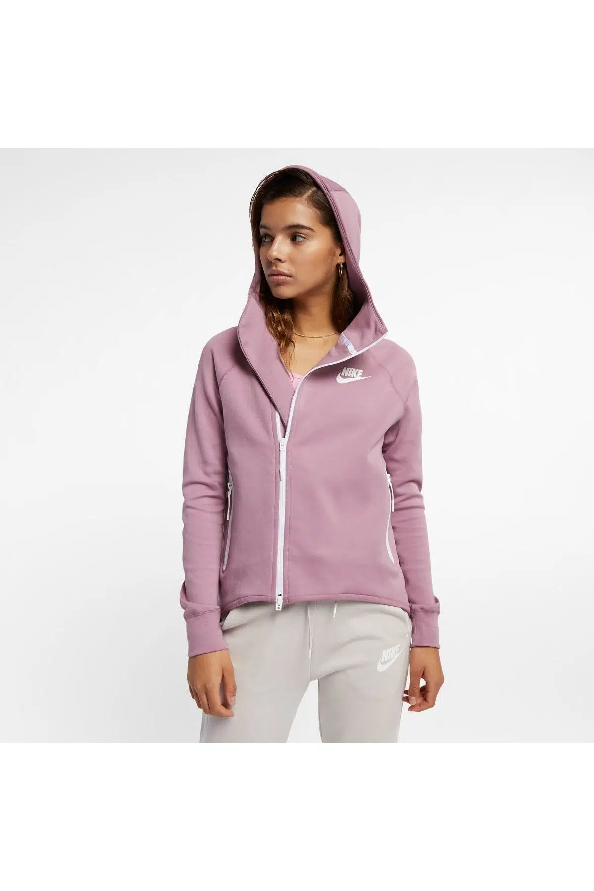 Nike Tech Fleece Kapüşonlu Cape / Pelerin / Sweatshirt 930757-515