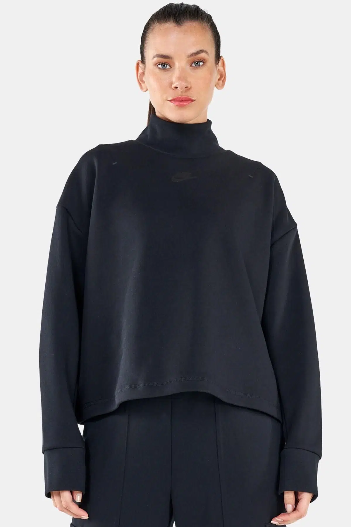 Nike Tech Fleece Loose Fit Pull Over Sweatshirt Bol Kesim Boğazlı Sweat