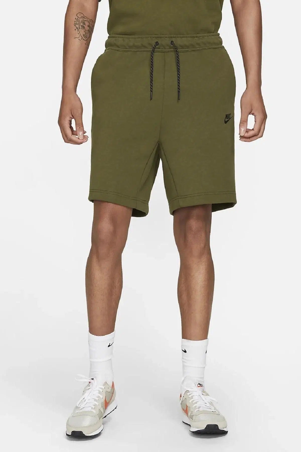 Nike Tech Fleece Mens Shorts Erkek Haki Şort