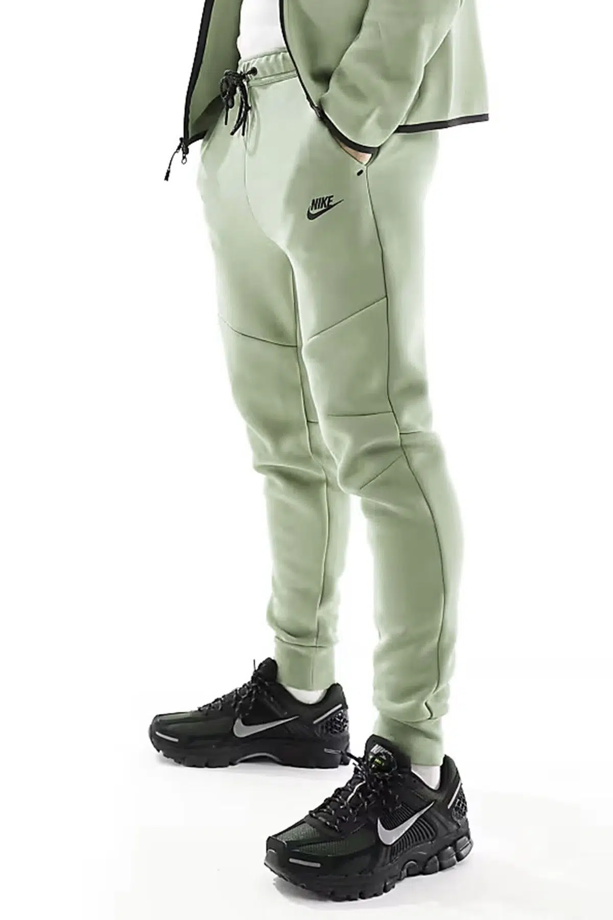 Nike Tech Fleece Slim Fit Men’s Track Jogger Pants Erkek Dar Kesim Eşofman Altı Yeşil