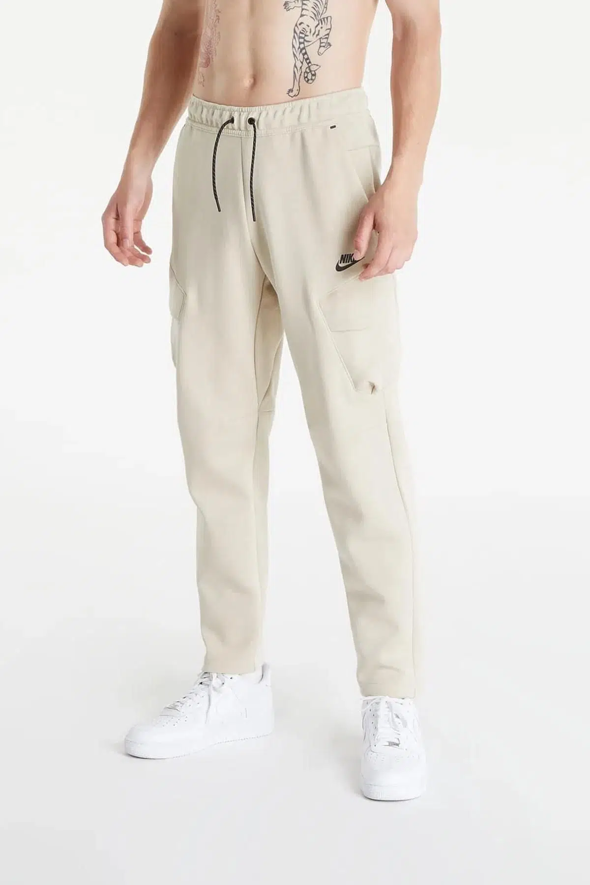 Nike Tech Fleece Utility Cargo Pants Brown Uzun Kesim Erkek Eşofman Altı