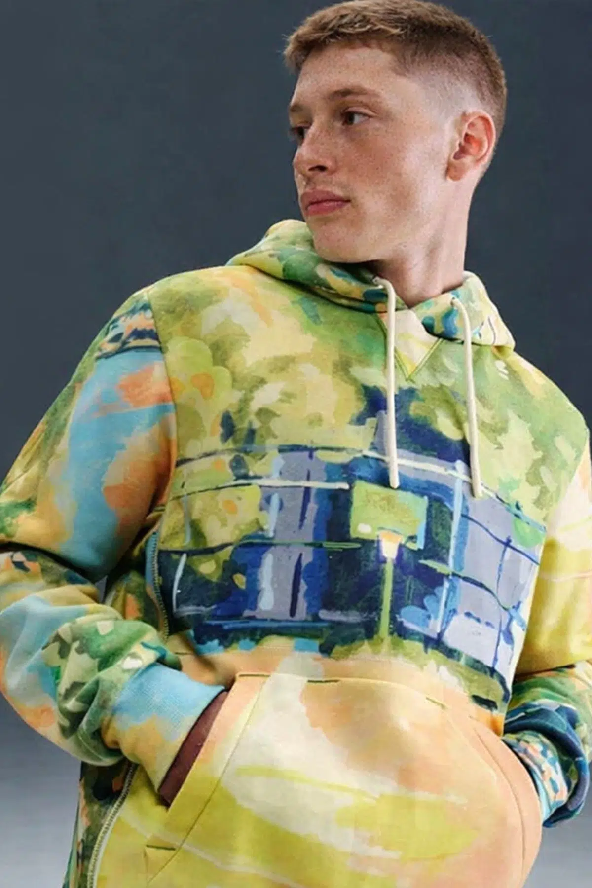 Nike Therma-FIT Pullover Basketball Hoodie Kapüşonlu Erkek Sweatshirt Yeşil