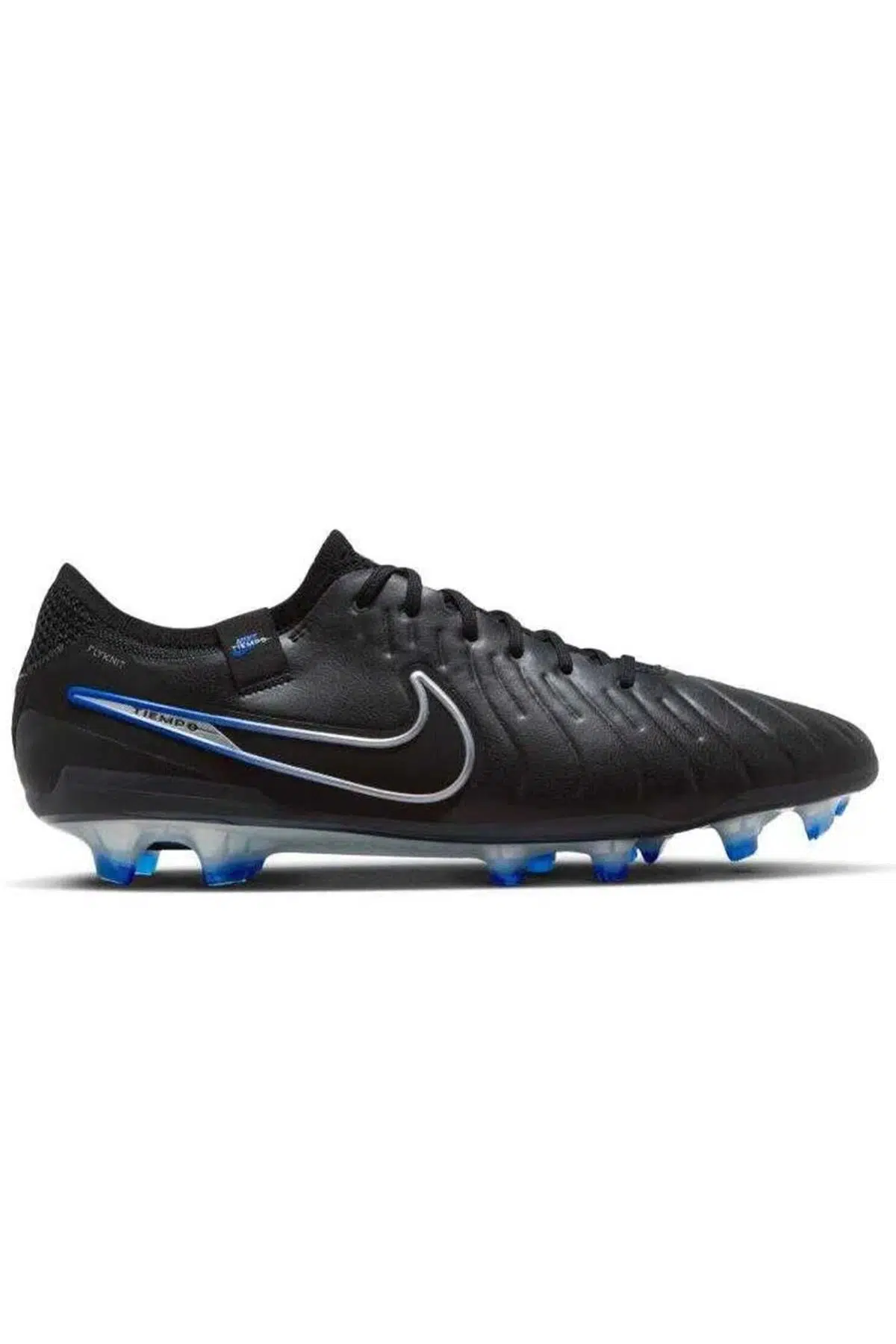 Nike Tiempo Legend 10 Elite FG Pro Soccer Shoes Çim Saha Kramponu Siyah