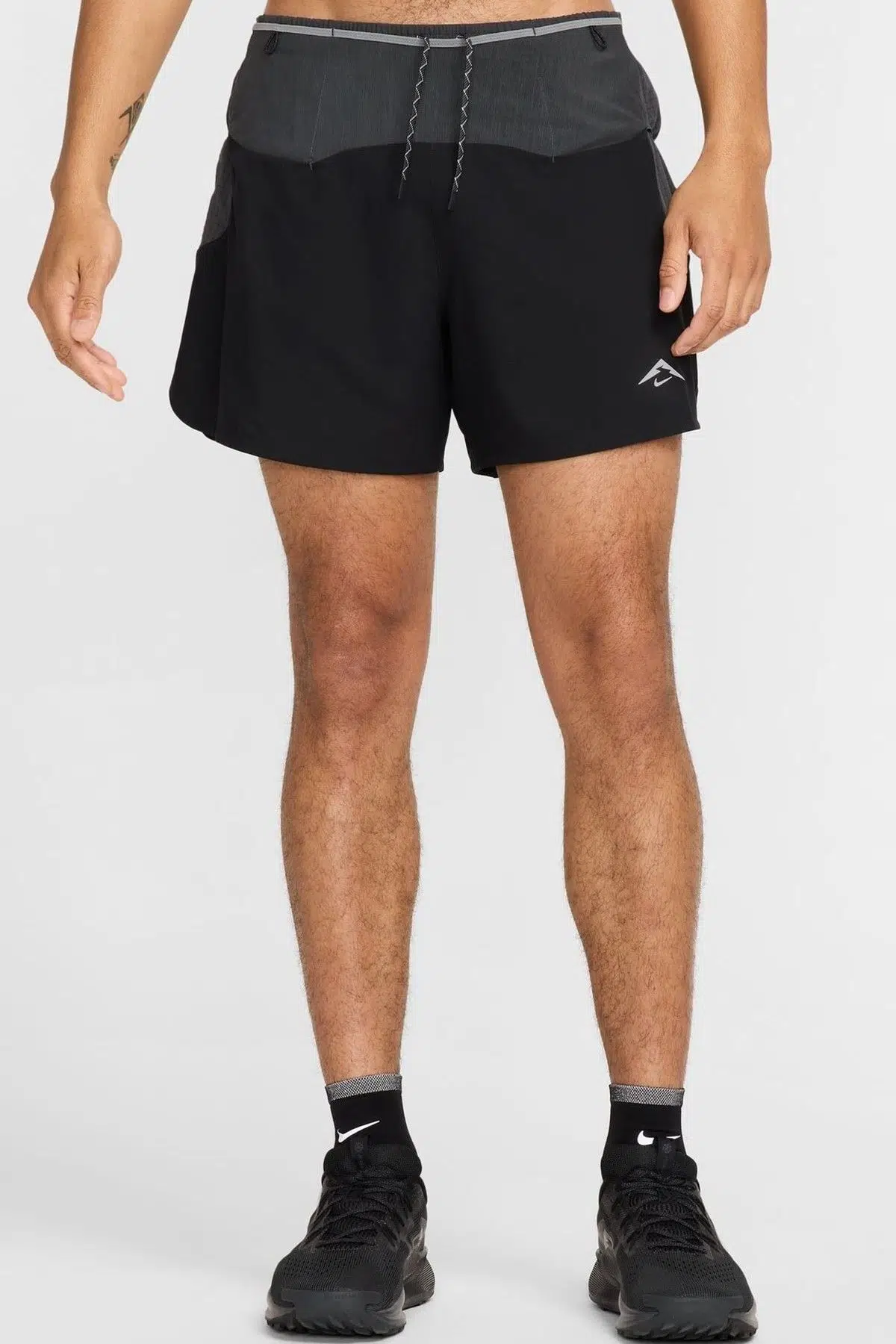 Nike Trail Second Sunrise Dri-FIT ADV Brief-Lined Running Shorts Astarlı Erkek Koşu Şortu Siyah