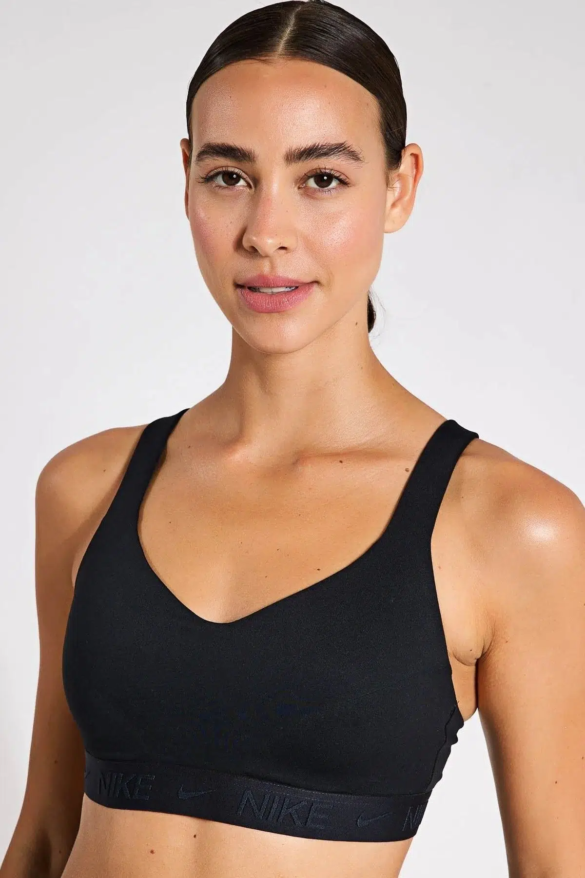Nike Training Indy Dri Fit High Support Sports Bra Kadın Spor Sütyen Bra Siyah