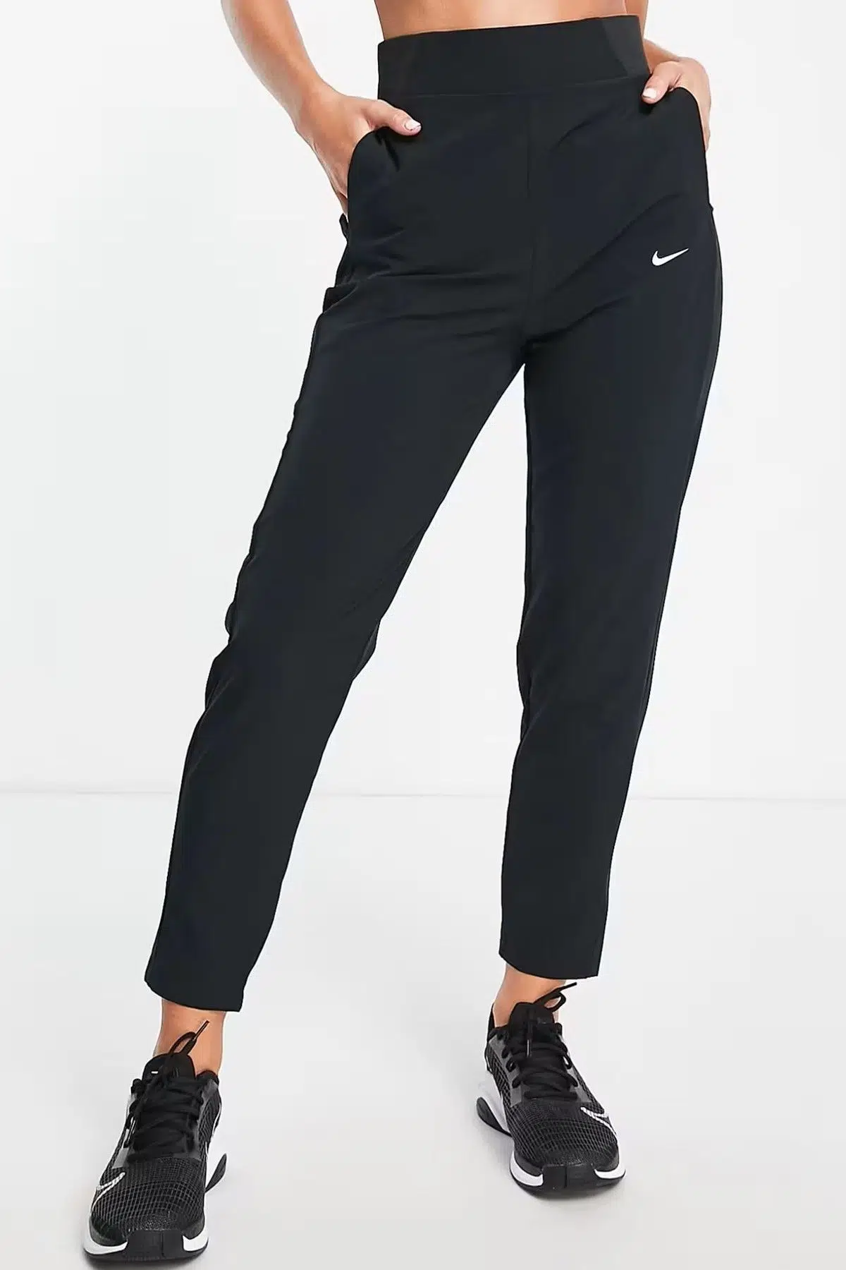 Nike Training Bliss Victory Dri Fit Mid Rise Joggerss Kadın Antrenman Eşofman Altı Siyah
