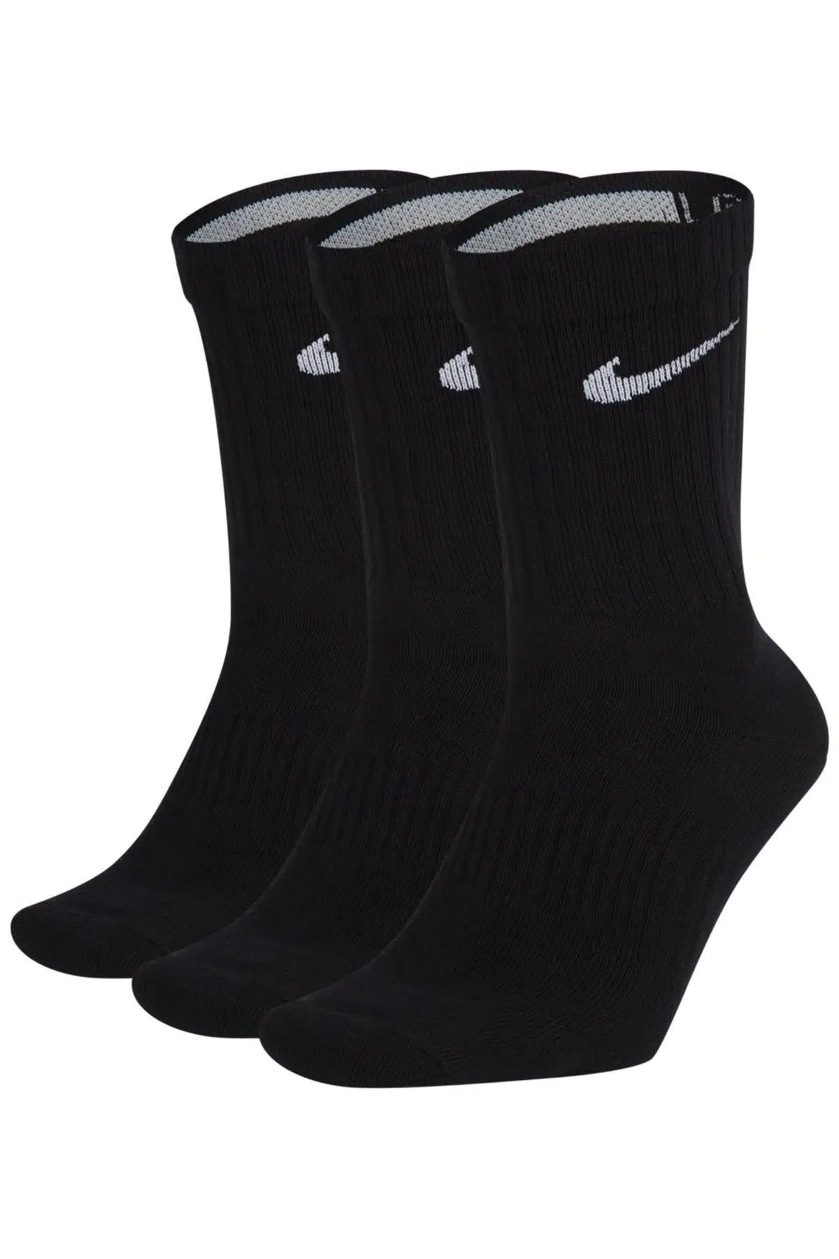 Nike Dri Fit Performance Lightweight Crew 3pair Erkek Anrenman Çorap Siyah 3'lü